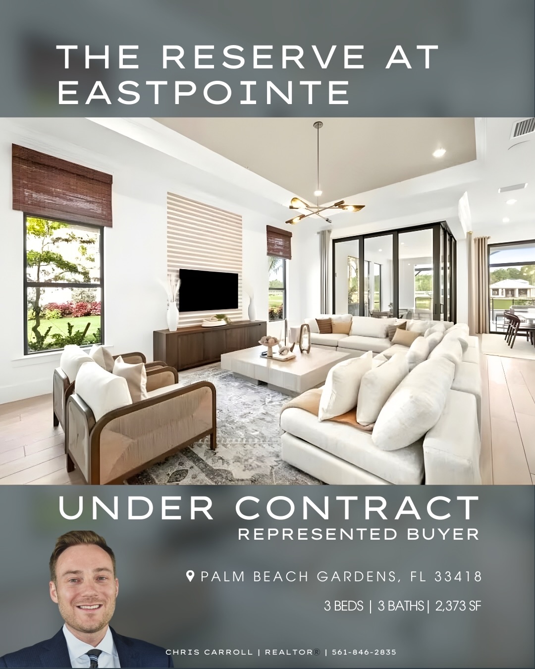 After touring popular Palm Beach Gardens spots like Artistry, Evergrene, Alton, and beyond, our buyer knew she wanted a well-built, brand-new home with thoughtful design, away from the highways for true tranquility, but still super convenient to everything.
Enter this perfect DiVosta gem at The Reserve at Eastpointe! ✨
Gated luxury living, designer kitchens and finishes, exclusive Eastpointe Country Club access (pools, dining, fitness within walking distance), and that unbeatable location - minutes to Downtown Abacoa, Alton Town Center, The Gardens Mall, highways, PBI Airport, Brightline, and gorgeous beaches.
We love helping clients discover communities like this and secure the home that feels just right.
If you’re thinking about buying or building in our amazing Palm Beach Gardens area, I’d love to be your go-to resource. With my hands-on experience navigating the entire new construction build process, I can guide you every step of the way - from start to finish.
📍 Palm Beach Gardens, FL 📲 561-846-2835 🌐 carrollrealtygroup.com
@harvinder.golds @eastpointecc @illustratedproperties @illustrated_jupiter_east
#UnderContract #PalmBeachGardens #PalmBeachGardensHomes #Eastpointe #LuxuryHomesFlorida #ResortStyleLiving #CountryClubLifestyle #GatedCommunityLiving #SouthFloridaHomes #BuyerAgent #DiVosta #NewHome