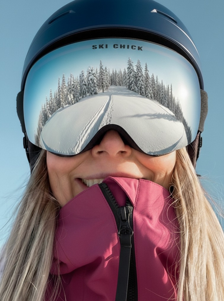 .
Create your own tracks.
#sportingchick
#girlsinsports
#skigirls
