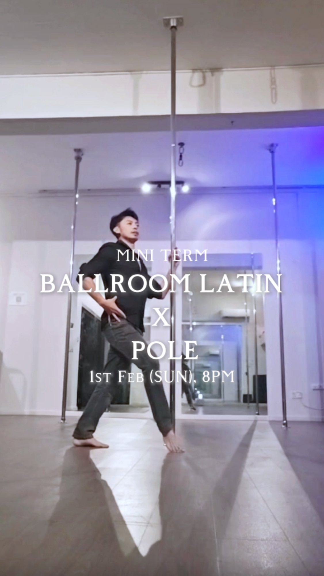 ๐๐๐๐ ๐๐๐๐: ๐๐๐ฅ๐ฅ๐ซ๐จ๐จ๐ฆ ๐๐๐ญ๐ข๐ง ๐ ๐๐จ๐ฅ๐ by @szewoeing - Always keen to explore ballroom latin or an admirer of this style AND also a pole lover? Why not get the best of both world in this BALLROOM LATIN X POLE?
Join Sze in this 4 week mini term and learn Latin dance techniques and styling to create fluidity and musicality within the body.
Sze is an accomplished ballroom latin dancer, a state champion and a regular semi-finalist at nationals.
*No pre-requisites required
๐: starts 1st Feb (SUN), 8PM