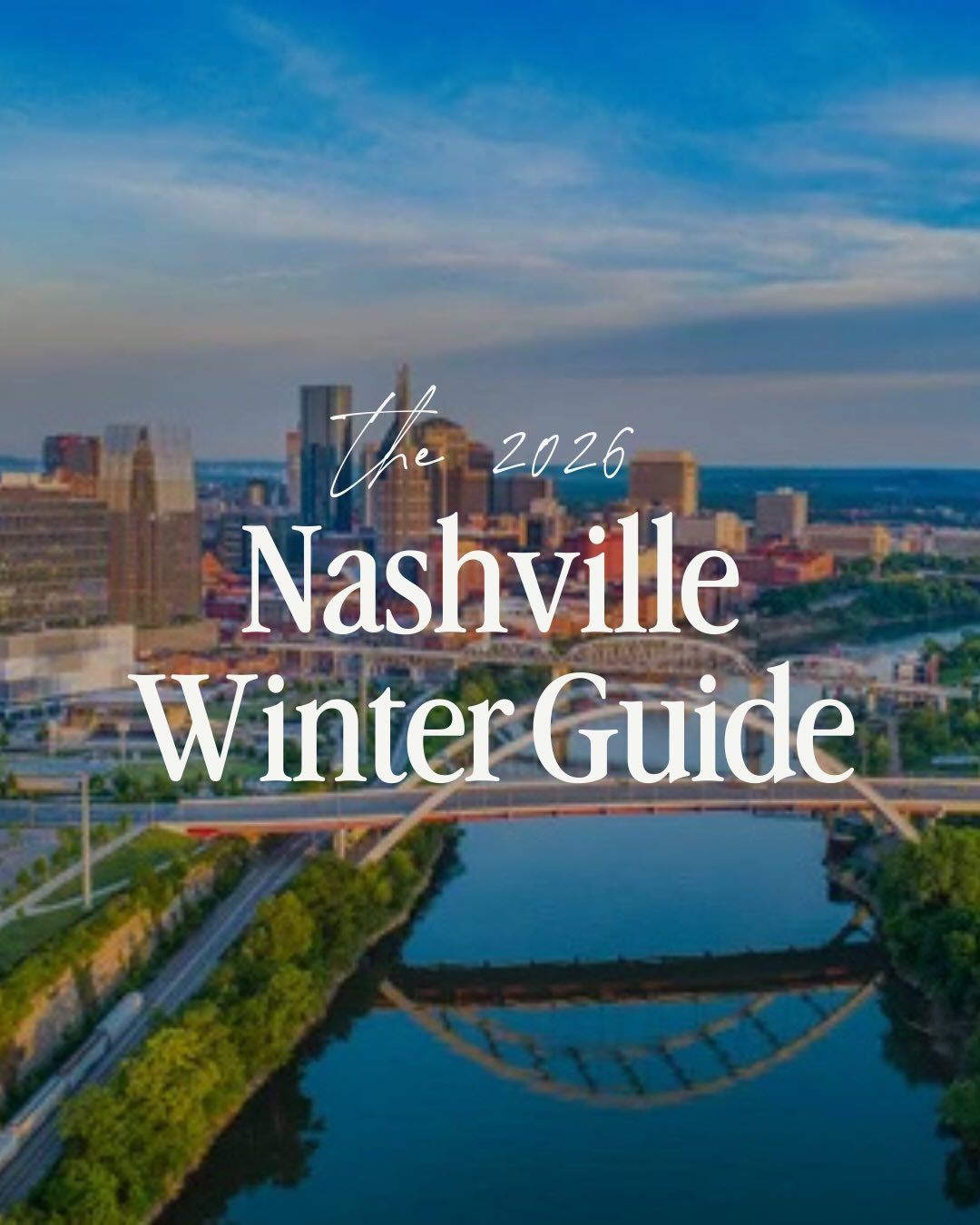 Winter, but make it Nashville ✨ From elevated experiences to cozy-luxury stays and weekend getaways, my 2026 Nashville Winter Guide has you covered. The first months of the year are pure magic—get out and indulge. 🩷