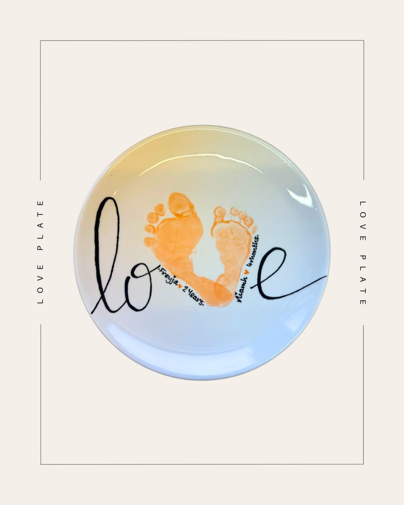 Different sizes, same love 🤍
Our LOVE plate is a gorgeous way to bring siblings’ prints together in one forever piece. Perfect for Valentines or Mother’s Day! Book a print session with us today! #firedcrafts #siblings #solihull #pottery #keepsakes