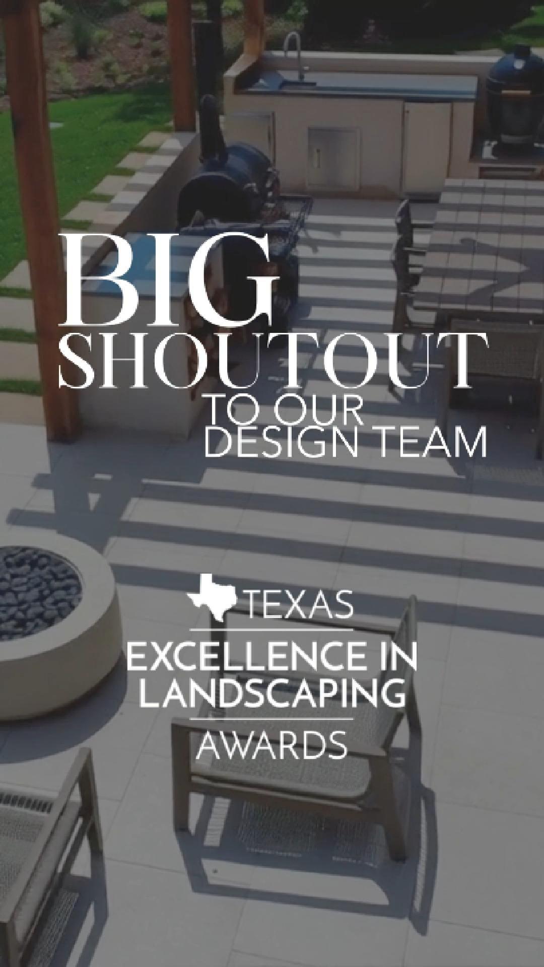 Applause to our team for earning special recognition at the Texas Excellence in Landscaping awards in the Residential Design category. Well deserved!
#honorablemention #landscapedesign
Thanks to @tnlaonline for the opportunity to present our work!