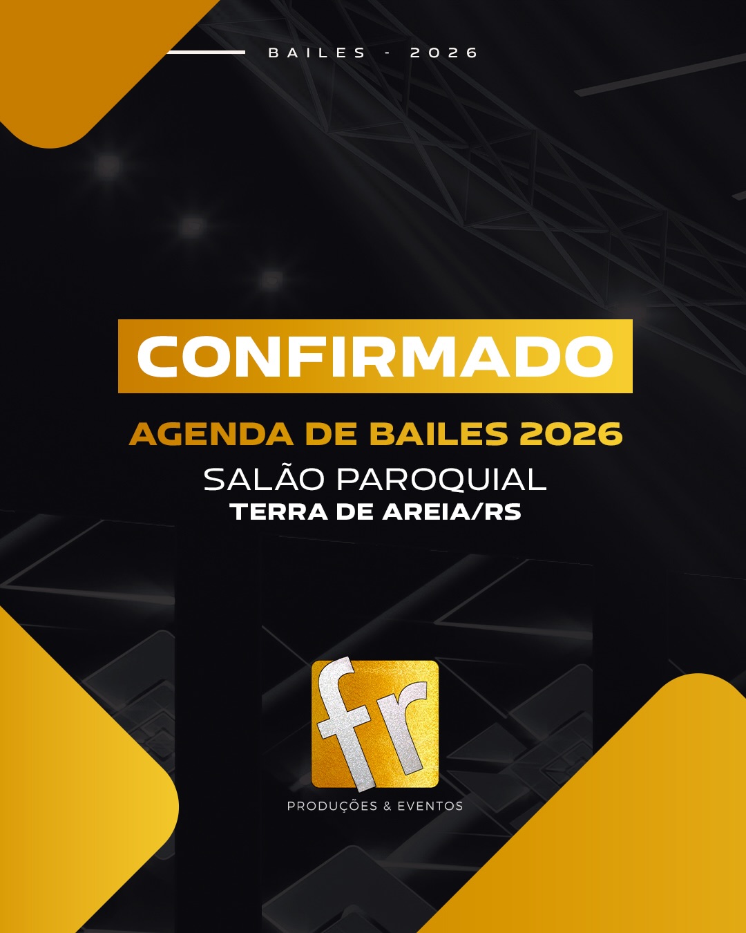 Vocês pediram muito bailão e a gente ouviu!📢 Preparados para 2026?
PASSA PRO LADO ➡️ e já marca aqui quem vai te acompanhar em todos esses Bailões!
#TerraDeAreia #Bailes #GrupoBailaço #RainhaMusical #JonathanPacheco