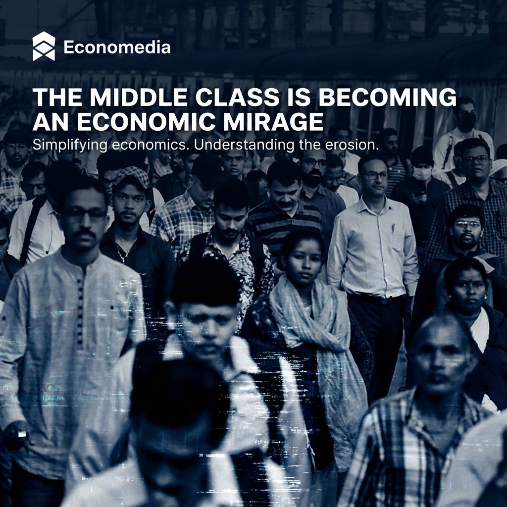 Is the middle class becoming an economic illusion? Economedia simplifies the intricate trends and policies contributing to its erosion, offering clear analysis on this critical societal shift.
Link in bio.
#MiddleClass
#EconomicInequality
#CostOfLiving
#WealthGap
#ModernEconomy
#GlobalTrends
#YouthEconomy
#FutureOfWork
#EconomicSecurity
#GrowthVsReality