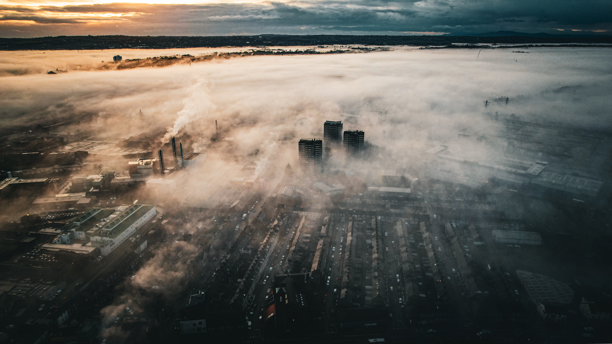 Belfast, but not as you see it every day.
Taken from above the fog this morning โ calm, crisp, and oddly peaceful.
Drop us a DM for all your drone needs.