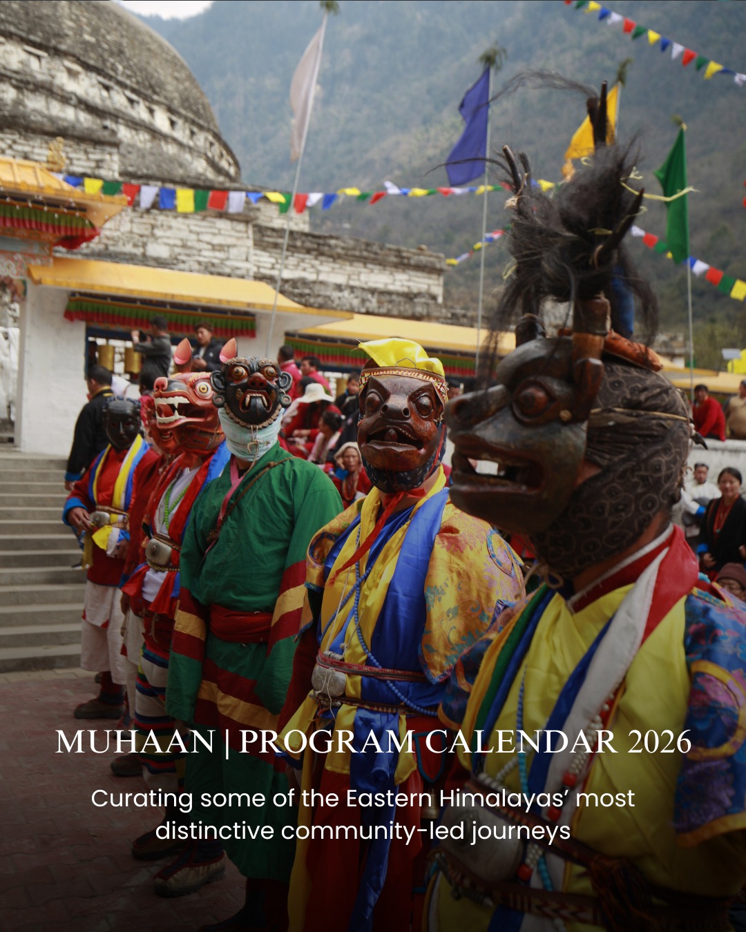 A year shaped by land, people, and seasons.
From Dzongu to Zemithang, Kalimpong to Totopara, and the forest landscapes of Todey–Tangta and Sepi, this calendar brings together journeys, festivals, trails, and learning programs curated with communities.
Each experience is small-group, place-based, and rooted in living cultures, agricultural cycles, and indigenous knowledge systems.
Save this calendar !
Enquiry form in bio to share your interests or request a custom-curated journey
Registrations open in phases
#muhaan
#communitybasedtourism
#easternhimalayas
#slowtravelindia
#placebasedlearning
#livingcultures
#indigenousknowledge
#regenerativetourism
#culturaljourneys