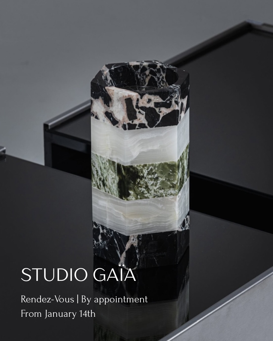 FIND US • DESIGN WEEK
A discreet stop for shops, collectors, architects and design insiders.
Studio Gaïa opens its Paris 16th showroom
for a curated presentation of collectible furniture and objects.
📍 Paris 16th
By appointment only