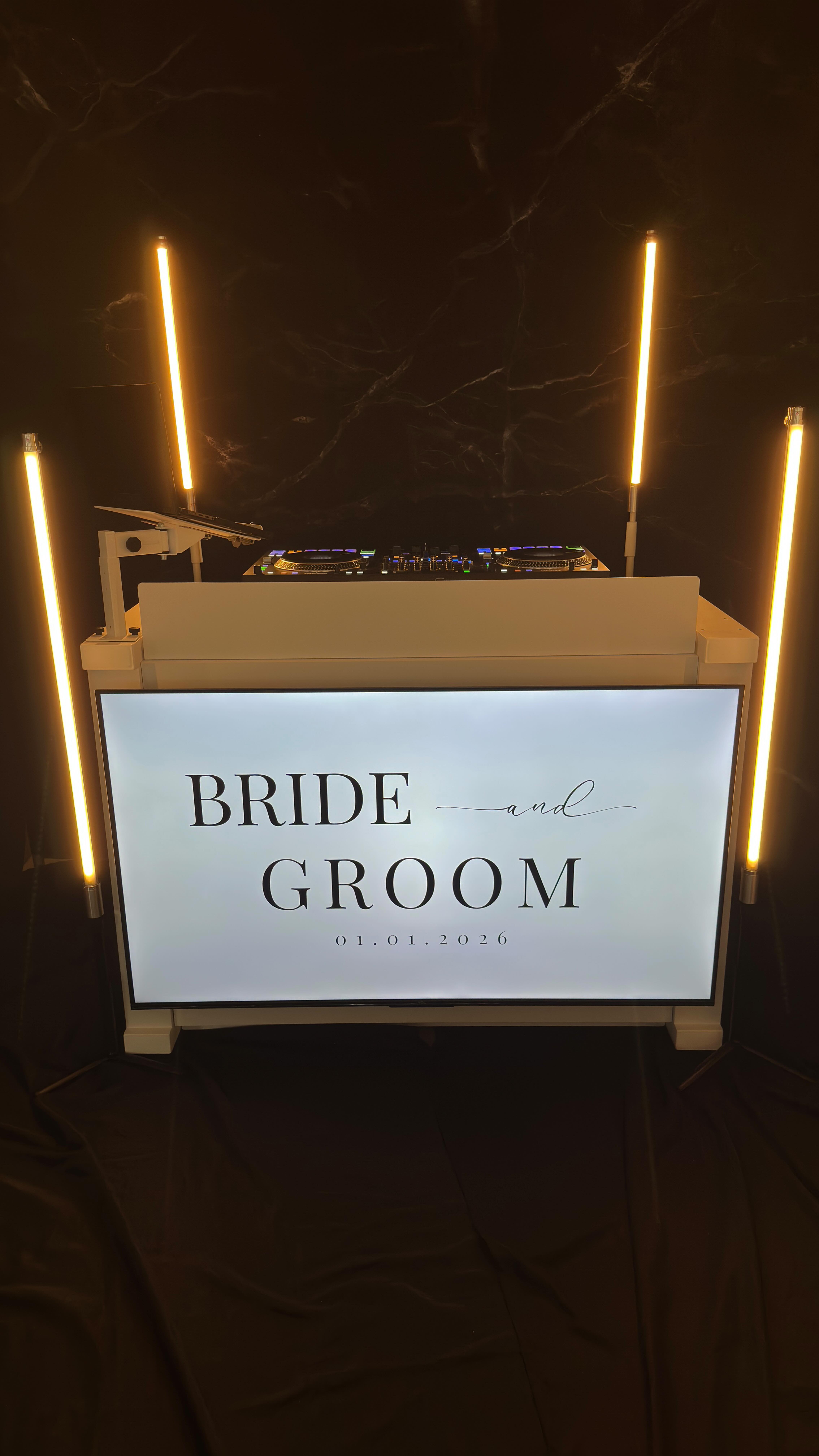 Introducing our new DJ booth ✨
We’re excited to officially launch our custom display DJ booth, designed to elevate your wedding reception and make it truly yours.
From couples’ names and monograms, slide shows, custom designs, and video content, this booth becomes part of your décor - not just the setup behind the music.
Whether your vibe is modern, elegant, romantic, or high-energy, we tailor the look to match your wedding vision while delivering the packed dance floor we’re known for.
📍 Proudly serving Vancouver & the Lower Mainland
💍 Perfect for weddings, receptions, and upscale events
If you’re planning your big day and want a DJ setup that looks as good as it sounds - this is it.
#VancouverWeddingDJ
#VancouverWeddings
#BCWedding
#WeddingDJ
#LuxuryWedding
#WeddingDesign
#BrideToBe
#YVRWeddings