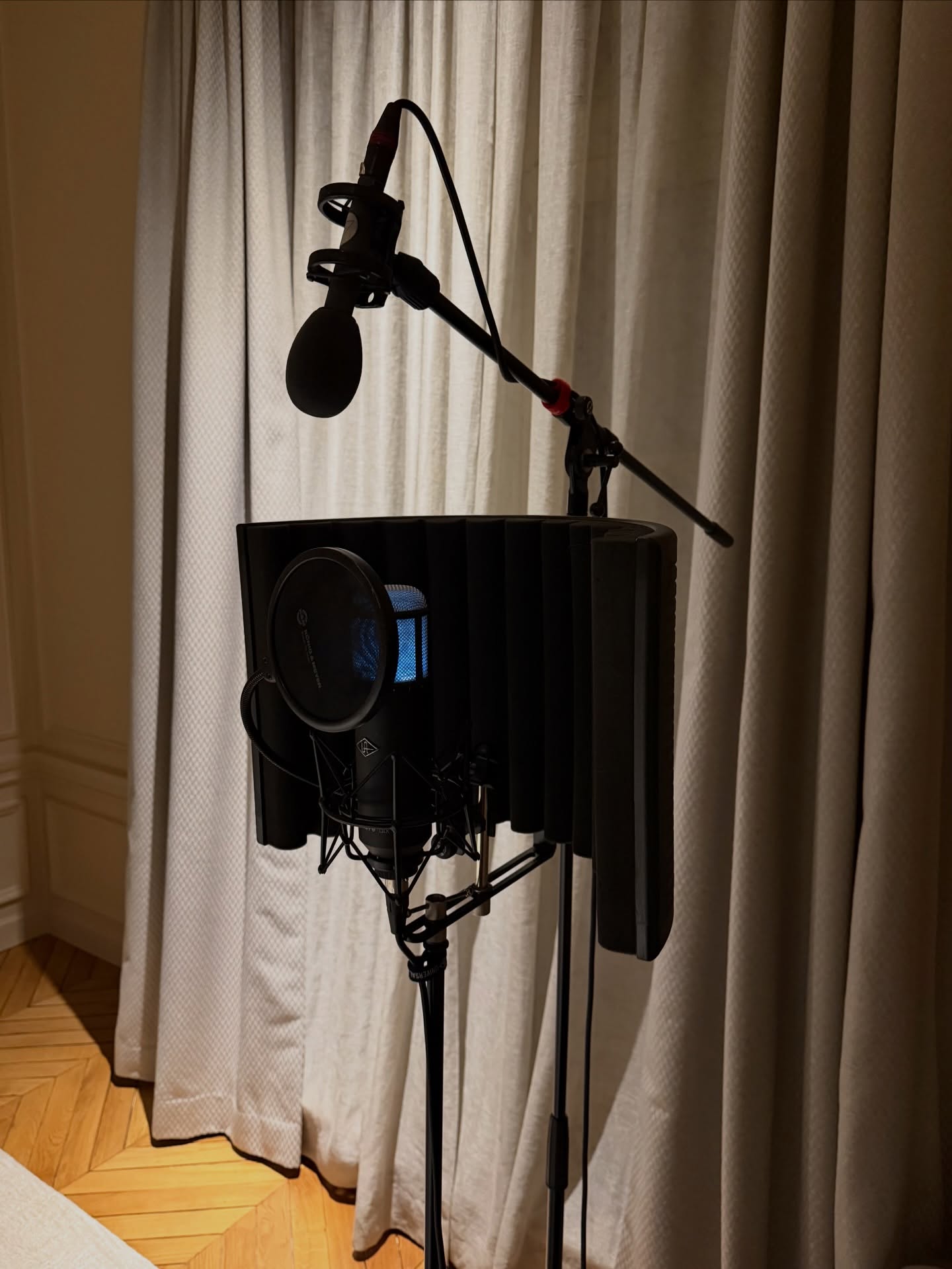 enregistrement voix off directement chez le client