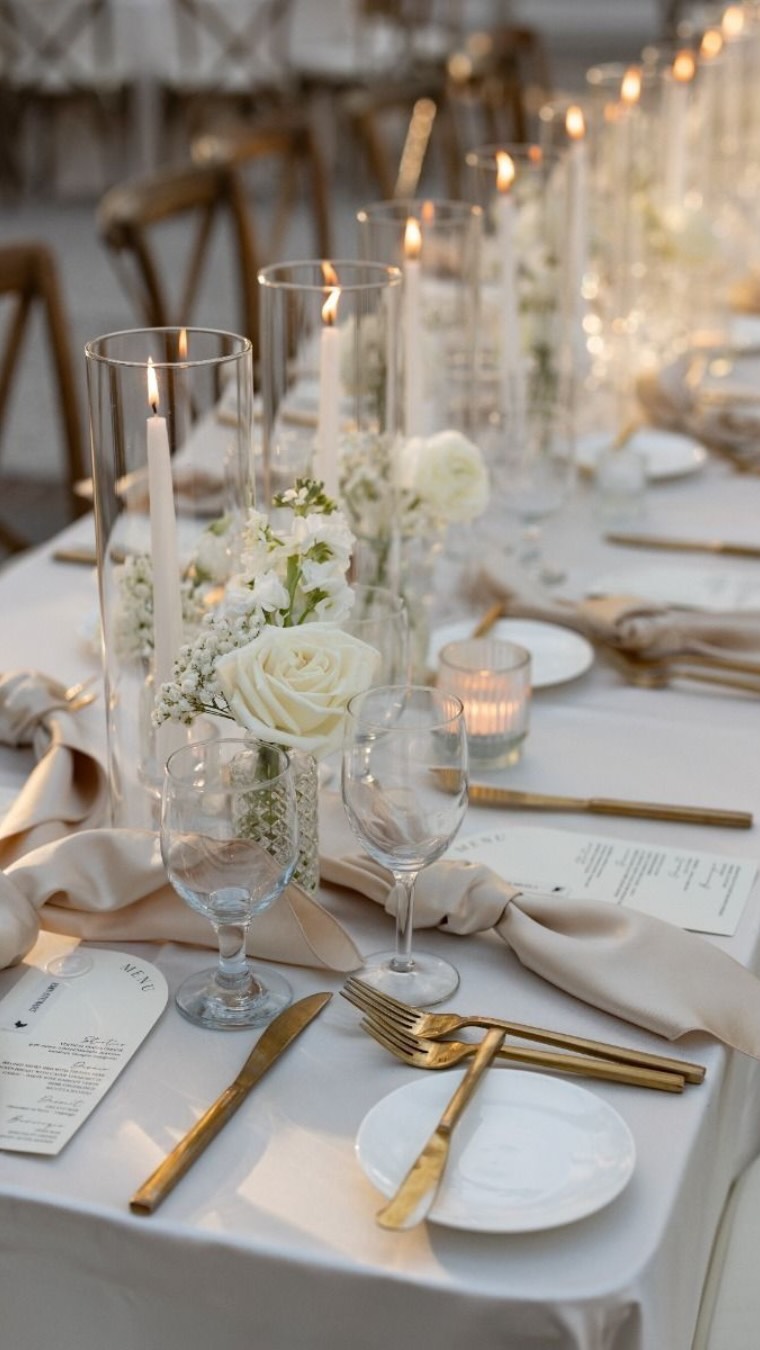 Itâs the little things that make a wedding feel unforgettable, the flicker of candles as the sun sets, the textures youâve chosen with care, the atmosphere created by every single detail. â¨
At Vows & Visuals, we capture more than just the âbigâ moments. We preserve the beauty in between - the details, the laughter, the energy that tells the full story of your day.
Every moment. Every detail. Every hour.
#weddingdetails #editorialwedding #weddingcontentcreator #luxuryweddingdetails #romanticweddingstyle