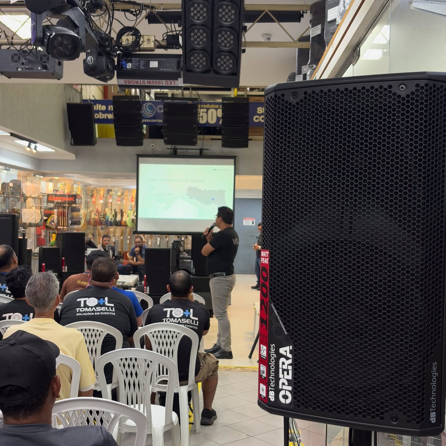 Começando 2026 a todo vapor
Nosso agradecimento a todos que estiveram presente no Workshop dB Technologies, ao @gereba1, ao @dom_emidio e a @dbtechnologies pela parceria de tantos anos e de muito sucesso!
Um pequeno resumo do nosso WorkShop, até a próxima turma! 🚀