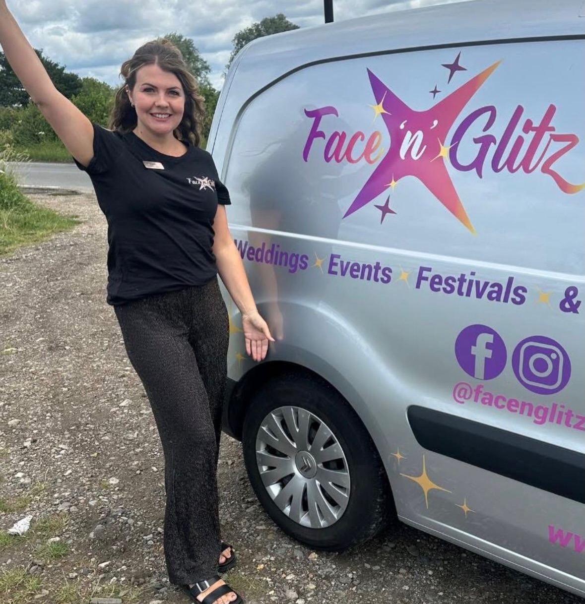 ✨HELLO 2026✨With it being the start of a new year, I thought it was the perfect time to re-introduce myself… so here we go 🙂
I’m Emily (aka the Glitter Boss) and the owner of Face ‘n’ Glitz. I couldn’t resist choosing photos with two of my favourite things - my van and being at @latitudefest ✨
We’re heading into our 8th year of business (crazzzzy 🤯), providing bespoke glitter bars for a whole range of events including weddings, festivals, corporate do’s, hen parties and children’s parties!
A few random facts about me ⬇️
✨ Before re-launching as FnG, I had a face-painting business that I started 12 years ago (I feel old 👩🦳)
✨ I once dressed up as Rupert the Bear in a previous job 🙈🐻
✨ I lived in a log cabin for two years
I’m also a Mummy to two, and I feel incredibly grateful that my business allows me the flexibility to be there for them ❤️
I have the most amazing team of Glitter Artists across East Anglia, all sharing the same passion and absolute love for what we do 🫶🏼
A huge thank you for all your support on here - it truly means the world.
Bring on 2026 ✨
.
.
#meettheowner #glitterbarnorfolk #glitterbarsuffolk #suffolkglitterbar