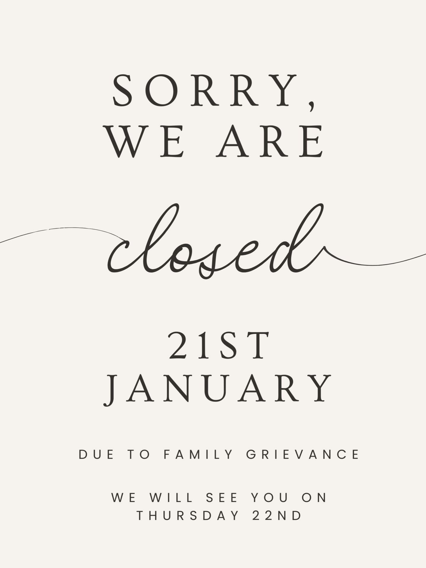 We are closed on Wednesday 21st January due to staff grievances.
We are back open on Thursday 22nd January and hope to see you there.
We apologies for any inconvenience caused.
If you have any questions or concerns about our opening days or bookings feel free to email us at Enquires@magicbeanscafe.co.uk
Enquires@hocuspocusplay.co.uk