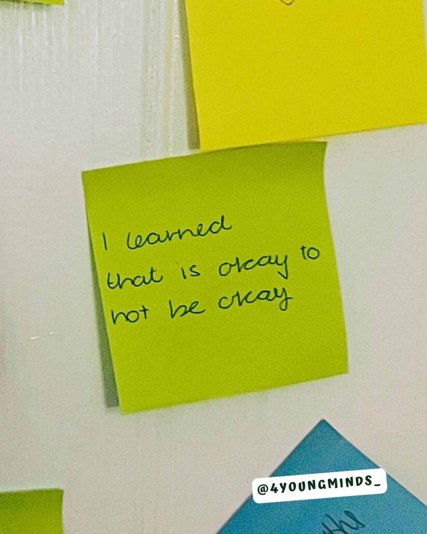 💬 “I learned that it’s okay not to be okay.”
This is one of the most powerful things a young person can learn, and it’s feedback we hear often from our workshop participants. 💛
Mental health education helps young people understand their emotions, ask for support, and realise they’re not alone. It belongs in schools and all educational settings — not as an extra, but as a normal part of learning.
Let’s make mental health education more mainstream, accessible, and stigma-free. 🌱
📩 DM us if you’d like to bring our workshops to your school or organisation.
#4YoungMind #mentalheaktheducation #mentalhealthworkshops #MentalHealthForYoungPeople
