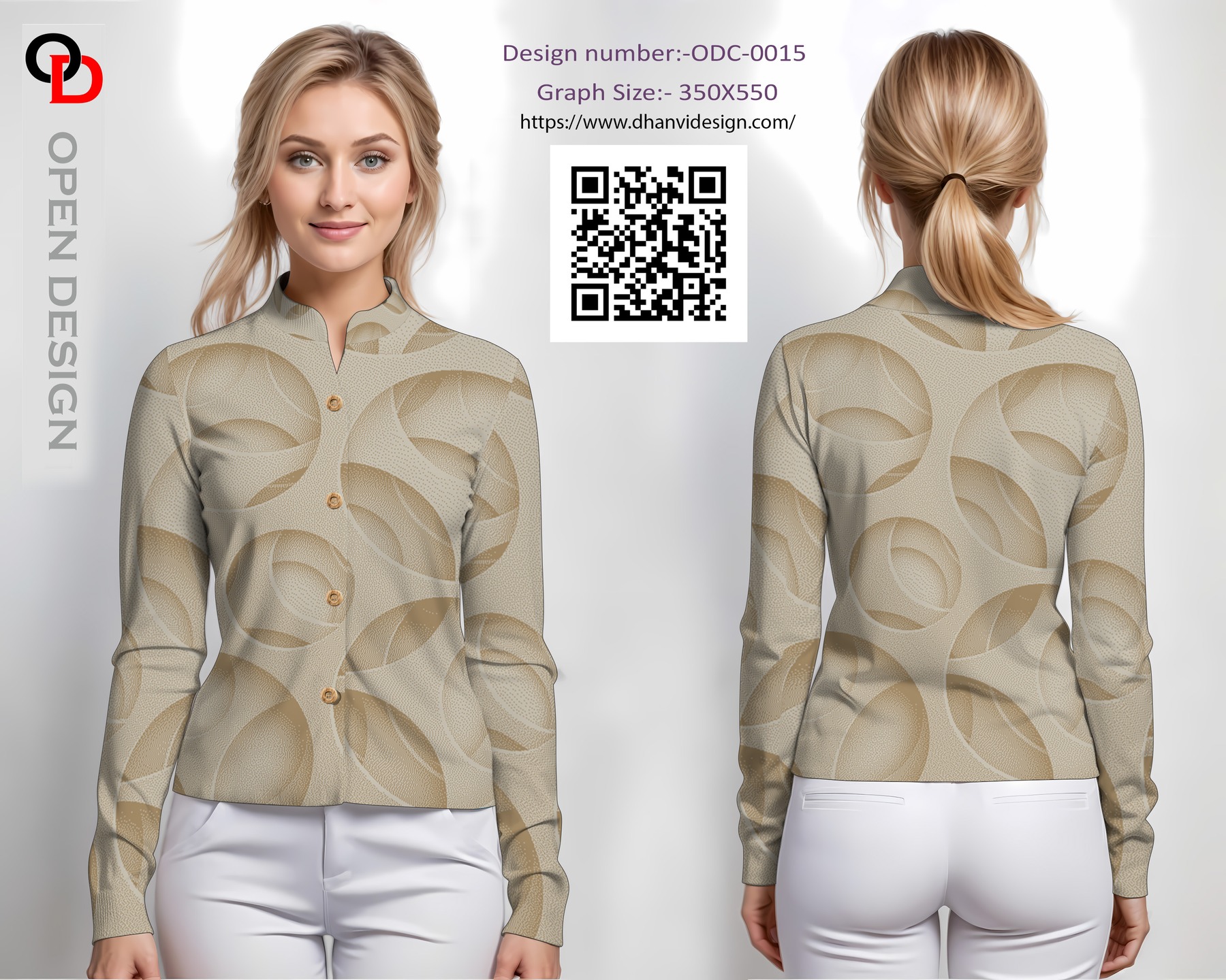 This high-quality .bmp file is specially designed for creating cardigan and koti knitting jacquard patterns. This file is perfect for knitwear designers, fashion brands, and home-based entrepreneurs looking to create innovative and eye-catching designs. Download now and take your knitwear collection to the next level!