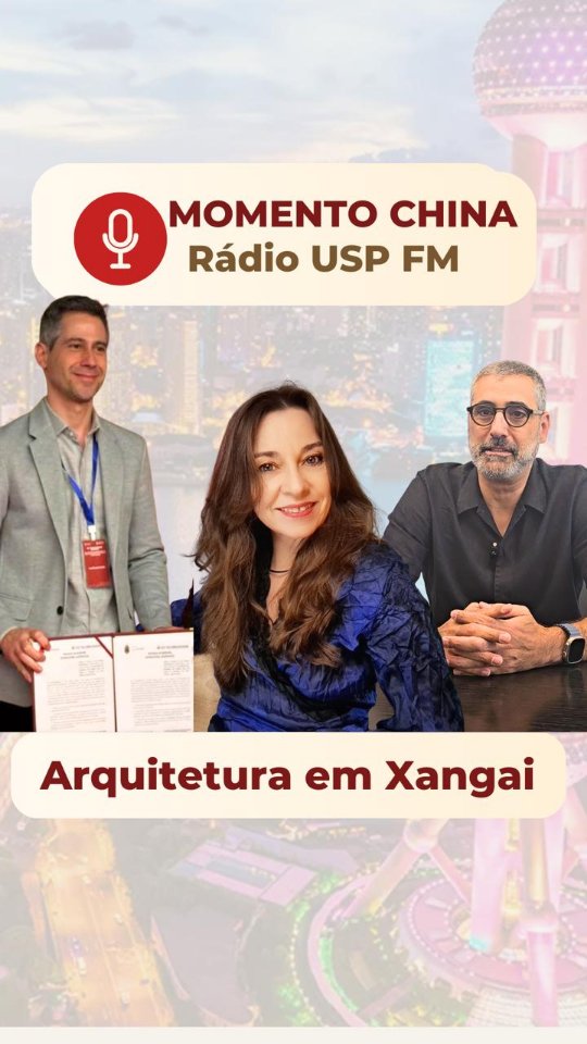 Arquitetura em Xangai. Há muito que aprender sobre o processo de desenvolvimento urbano dessa cidade e muito o que trocar sobre preservação do patrimônio histórico. A China se interessa pela nossa arquitetura e nós nos interessamos pela arquitetura chinesa. Então, começamos o ano com essa conversa com @ivo_giroto da @fauusp e @gimenes do premiado @fgmf . A entrevista completa está no programa da rádio USP desta quarta, nos agregadores de podcast e nas páginas do Jornal da USP. O vídeo completo você vai ver logo mais.
O que mais me empolgou? A criação do South Lab na FAU/USP. Levanta a mão quem se interessa em acompanhar as pesquisas \o/
Edição: @marciacarini_tv com imagens de @nadiakaku da Revista Kaza
#arquitecture #shanghai #arquitetura