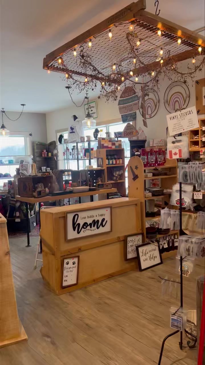 Muskoka Mercantile is in the process of reorganizing their upper-deck retail space. Here is a short video of their work in progress.