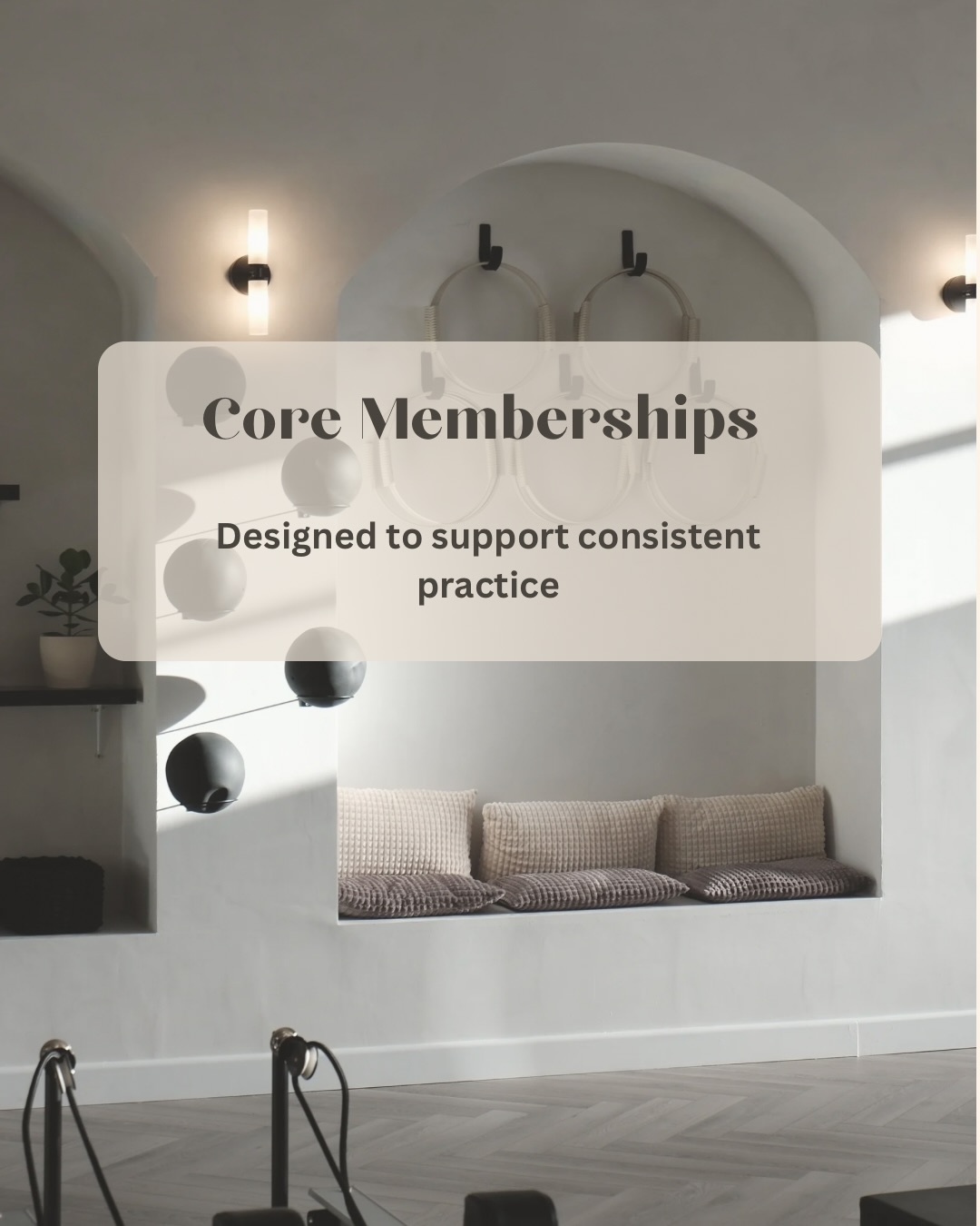 Our memberships are designed to help you stay consistent, build strength progressively, and feel confident in your movement week after week.
A supportive space, expert coaching, and a practice that fits into real life.
Strength begins at your core 🤍