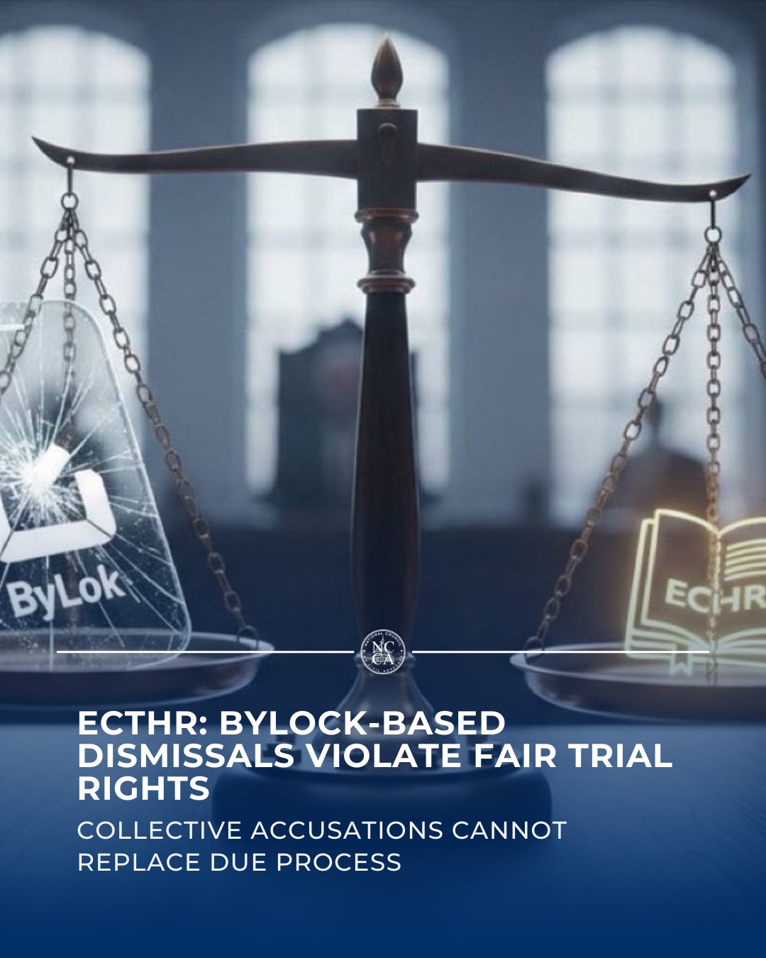 ECtHR Rules Against Turkey Over ByLock-Based Dismissals
The European Court of Human Rights (ECtHR) has ruled that Turkey violated the right to a fair trial in the case of an academic dismissed solely over alleged ByLock use.
In I.C. v. Turkey (No. 48061/19), the Court found that Turkish courts failed to properly examine evidence, denied access to decisive materials, and restricted the right to defense—amounting to a violation of Article 6 of the European Convention on Human Rights.
The ECtHR reaffirmed, with reference to Yuksel Yalcinkaya, that ByLock allegations must undergo strict, individualized judicial scrutiny in all proceedings, including employment cases. Emergency powers cannot override core fair trial guarantees.
This ruling is a clear reminder: unverified, collective accusations cannot replace due process or the rule of law.
🔗 Source: https://loom.ly/RjNUw8k
#Turkey #Turkish #HizmetMovement #HumanRightsViolations #RuleOfLaw