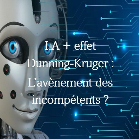Je sens que je vais me faire encore pleins d’amis.
L’idée de cet article me trotte dans la tête depuis plusieurs mois déjà, mais ce sont des publicités reçus sur mes réseaux sociaux qui m’ont poussées à le faire maintenant : voici quelques extraits :
« Deviens codeur sans savoir coder grâce à l’IA ».
« Notre application musicale s’adapte à ton tempo en temps réel pour que tu sois toujours dans le rythme »
J’avoue que le futur quinqua qui sommeille en moi (bon, il commence à se réveiller fortement) fait des bonds…
Avant d’aller plus loin : qu’est-ce que l’effet Dunning-Kruger ?
« L’effet Dunning-Kruger (du nom des deux personnes qui ont formalisé ce phénomène) , est le phénomène par lequel les personnes les moins compétentes dans une matière donnée surestiment le plus leurs compétences. Il pousse également les plus compétents dans une matière à avoir une moins bonne opinion de leur propre talent. »
En d’autres termes :
Moins tu sais : plus tu crois savoir. Tu n’as pas conscience de ce que tu ne sais pas encore.
Et à l’inverse :
Plus tu sais : moins tu te prononces, car tu as conscience de tout ce que tu ne sais pas encore.
Cela explique ce que l’on a tous expérimenté au moins une fois :
« Mais pourquoi c’est lui qui est devenu chef : il est nul !
Il est devenu chef car c’est lui que la direction entend le plus.
Les plus compétents travaillent, sont souvent les piliers dans l’équipe, se font discret et n’obtiennent pas grand-chose.
L’arrivée de l’IA va, selon moi, donner encore plus de visibilité à ces gens-là …
Et pire encore : Les générations qui grandissent avec l’IA pensent sincèrement que ça fonctionne comme ça :
« Oui, j’ai fait mon exposé » alors qu’en fait tu as juste fait un copier-coller :
tout le travail de recherche, qui est la raison d’être d’un exposé n’a pas été fait.
Et ils ne voient pas le problème. Parce que factuellement, c’est effectivement fait.
Malgré tout : cela veut-il dire qu’il faut jeter l’IA ?
Le problème c’est que tu ne peux plus
… la moindre petite appli est enrichie grâce à l’IA. Je m’en sers tous les jours ! Une sorte de google XXL !
article complet sur le blog.
