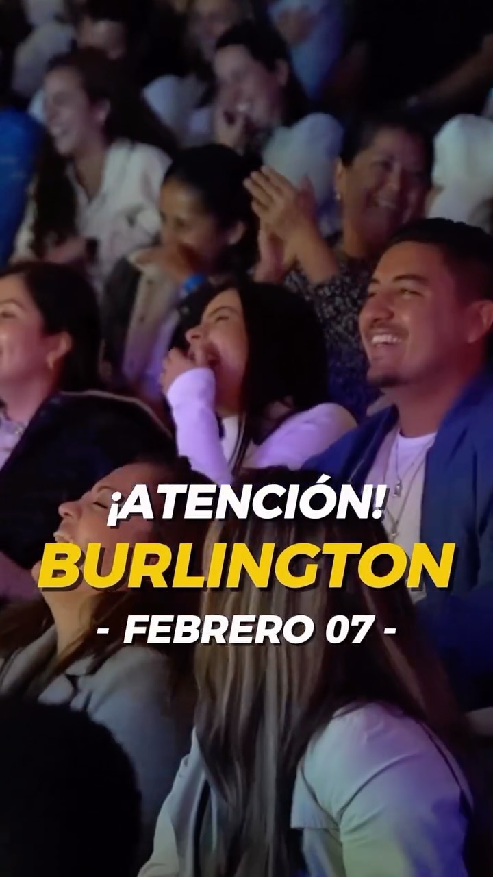 Burlington📍Feb. 7 - 7:00pm / Comedia en Español!
Show “San Valentín” 💛💔
Compra tus entradas ya!
Un show para enamorados, desenamorados, solteros, casados, divorciados y todos los demás que han vivido el amor y el desamor! Vamos a reír!
En escena:
@juan_cajiao
@stephandyer
🎟️ Tickets en el link de nuestro Perfil/Bio#