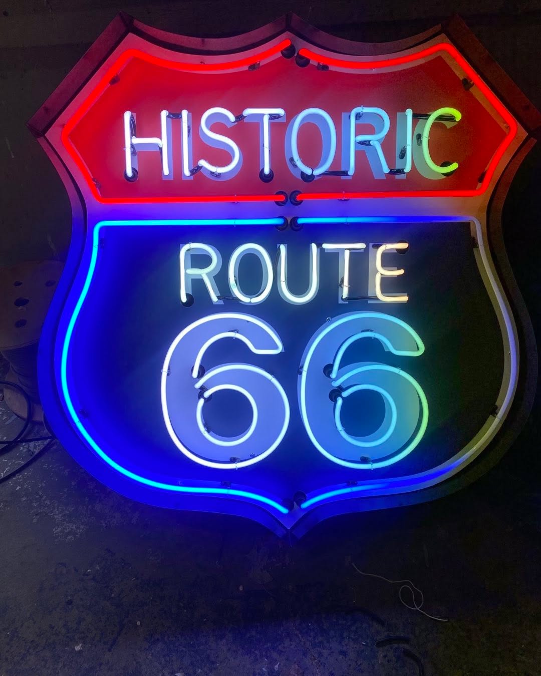 Bad photo great sign