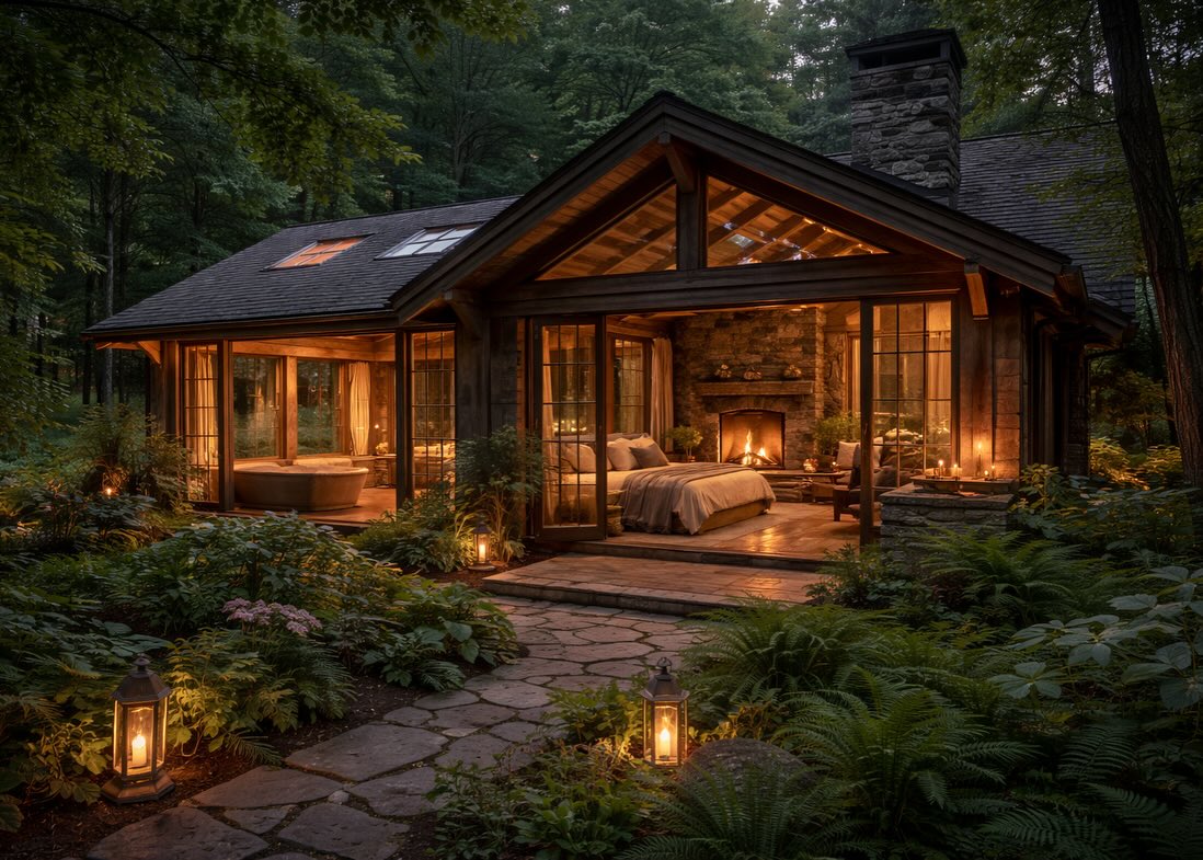 Imagine an All-inclusive, Extended-stay Cottage specifically designed for the End of Life — Where the beds are actually comfortable and no one is watching the clock.
The Irish Goodbye Cottage is our future (as seen in these Al images of our vision) a place where someone will stay as long as they need, with support built into every detail and ‘luxury’ means being deeply cared for. Think candlelit dinners, quiet mornings, rooms designed for rest and space for love on a level beyond comprehension.
It’s not built yet, but we have the land, the vision, and a belief that endings deserve as much, if not more honor than the beginnings.
If you’ve ever wished a goodbye felt more like a stay, pull up a chair my friend, I’m so glad you’re here ✨