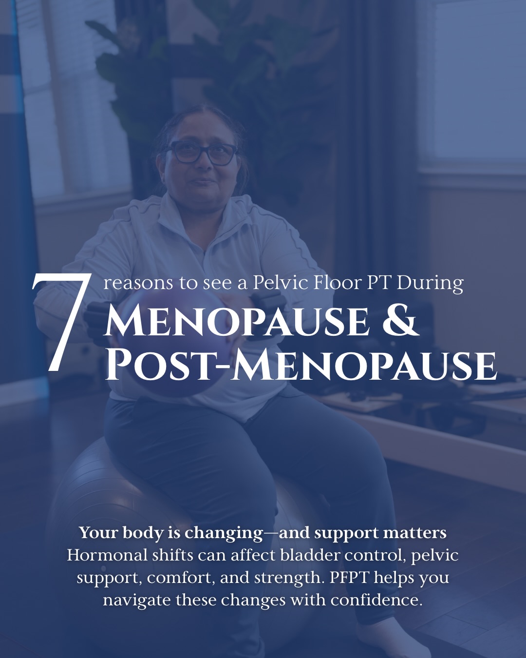 Menopause and post-menopause bring changes—but struggling in silence doesn’t have to be one of them.
A pelvic floor physical therapist can help with:
✨ Urinary urgency or frequent UTIs
✨ Pelvic organ prolapse symptoms
✨ Chronic pelvic or low back pain
✨ Strength, balance, and confidence in daily movement
Our goal?
Supporting your long-term pelvic health, independence, and quality of life—at every stage.
Your body still deserves expert care. Always.
#PelvicFloorPT #MenopauseHealth #WomensHealthPT #StrongAtEveryAge #PelvicHealth