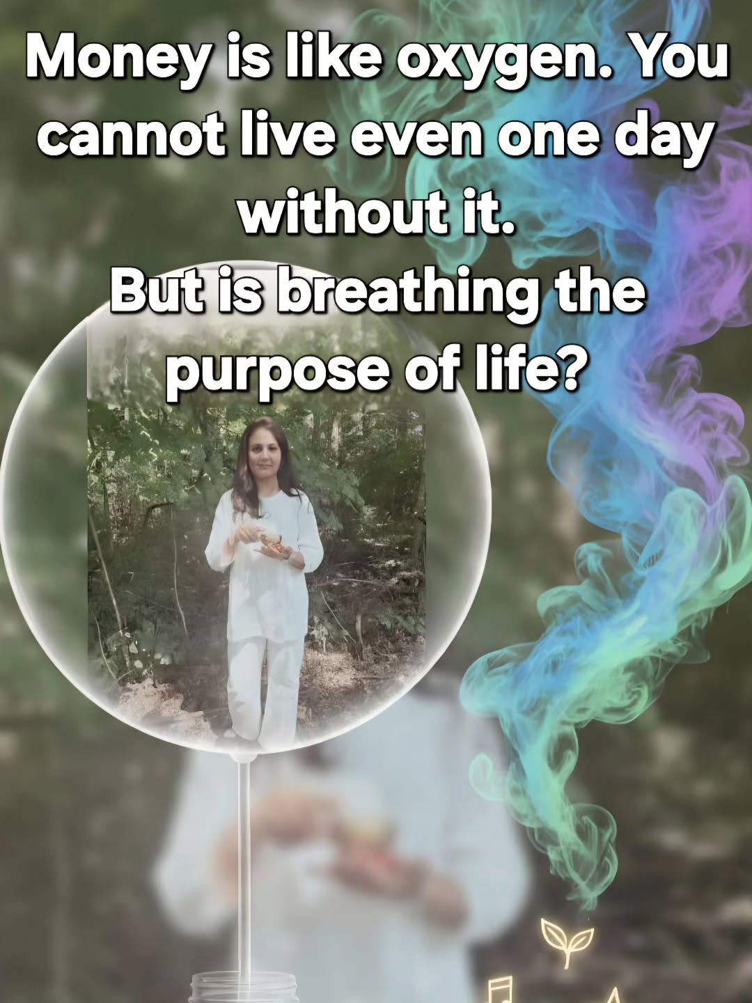 Money is like oxygen. You cannot live even one day without it, but is breathing the purpose of life?
Yes, money is needed. Bills, food, home, travel, safety, all need it. Just like oxygen keeps the body alive, money keeps daily life moving. But nobody wakes up excited just to breathe. We breathe so we can live, feel, love, create, and experience life.
In the same way, money is not the goal. It is a support system. The real purpose is peace, health, relationships, joy, growth, and inner freedom. When money becomes the only focus, life starts feeling empty even if the bank balance looks full.
Use money to build a life, not to become the whole life.
What are you really living for today?
#moneyandlife #mindfulmoney #lifeovermoney #innerwealth #simpleliving