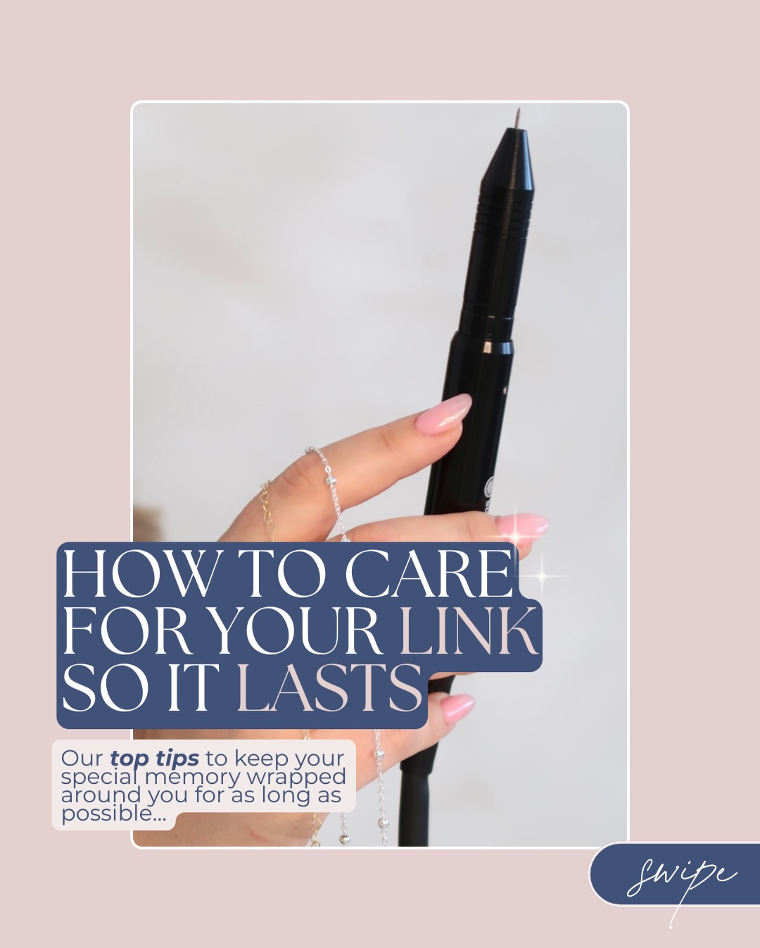 Permanent jewellery is made to stay - but a little care goes a long way 🤍
Looking after your piece properly helps it stay beautiful, comfortable and exactly how it should be for years to come.
Save this post so you’ve always got the do’s & don’ts to hand, and if you ever have any questions about your permanent jewellery, just pop me a message, I’m always happy to help✨
Tap the link in bio to book your appointment with us | Based at @jemmaelizabethbeauty