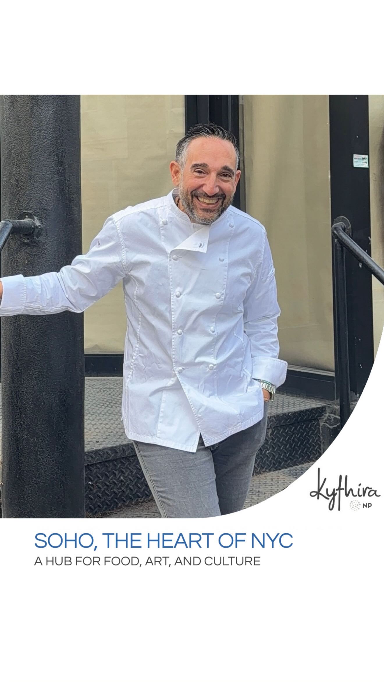 Kythira NP feels at home in SoHo NYC.
Watch as Chef Nicholas walks the local streets, while tracing the moments that led him here.
Follow along as Kythira NP takes shape.
#KythiraNP