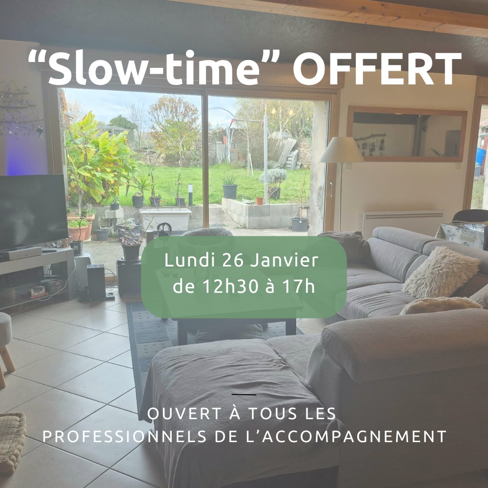 Je vous invite chez moi pour un voyage immobile : un "slow-time" 🌱
Venez poser votre sac à dos dans mon salon autour d'un café/thé. 🎒
Le "Slow-Time", c'est bien plus qu'une pause. C'est un espace que j'ai créé pour les professionnels de l'accompagnement : coach, consultant, formateur, facilitateur, thérapeute, praticien en bilans de compétences... Pour se poser et se déposer sur soi et ses pratiques.
Le mois dernier, je vous parlais d'un groupe fermé à l'année. En échangeant avec plusieurs personnes, j'ai compris que cette proposition demandait un ajustement.
Ce que je fais évoluer :
➡️ Les rencontres sont désormais ouvertes à la séance, sans engagement à l'année.
➡️ La 1ère rencontre est offerte pour que vous puissiez goûter au concept.
Au programme de nos bulles de Slow-Time :
🏡 Un accueil "comme à la maison" (oui, les chaussons sont autorisés 😉).
🥣 Un déjeuner partagé pour nourrir le corps et l'esprit.
🫶 Des échanges authentiques et de l'entraide (groupe limité à 8 personnes).
🍪 Des cookies maison, du thé, du café et beaucoup de bienveillance.
📅 Première date : Lundi 26 janvier de 12h30 à 17h
Lieu : Chez moi au Loroux-Bottereau
Un temps pour :
✅ Ralentir. Se couper de l'urgence. Recharger l’énergie que nous donnons aux autres.
✅ Prendre de la hauteur. S'extraire du "faire" pour revenir à "l'être"
✅ Échanger entre pairs. S'enrichir des expériences d'autres accompagnants aux approches différentes.
✅ Être soutenu. Bénéficier de l'intelligence collective pour débloquer nos propres défis professionnels.
Envie de goûter à ce temps suspendu ? Commentez "SLOW" sous ce post ou envoyez-moi un message privé pour réserver votre place.
Il reste des places, serez-vous des nôtres ? 🍪☕️
#jefaismonpremierpas #premierpas #lorouxbottereau #vignoblenantais #coach44 #vallet #vertou #bassegoulaine #saintjuliendeconcelles #entrepreneur44
#SlowTime #TempsPourSoi #IntelligenceCollective #SlowRelating