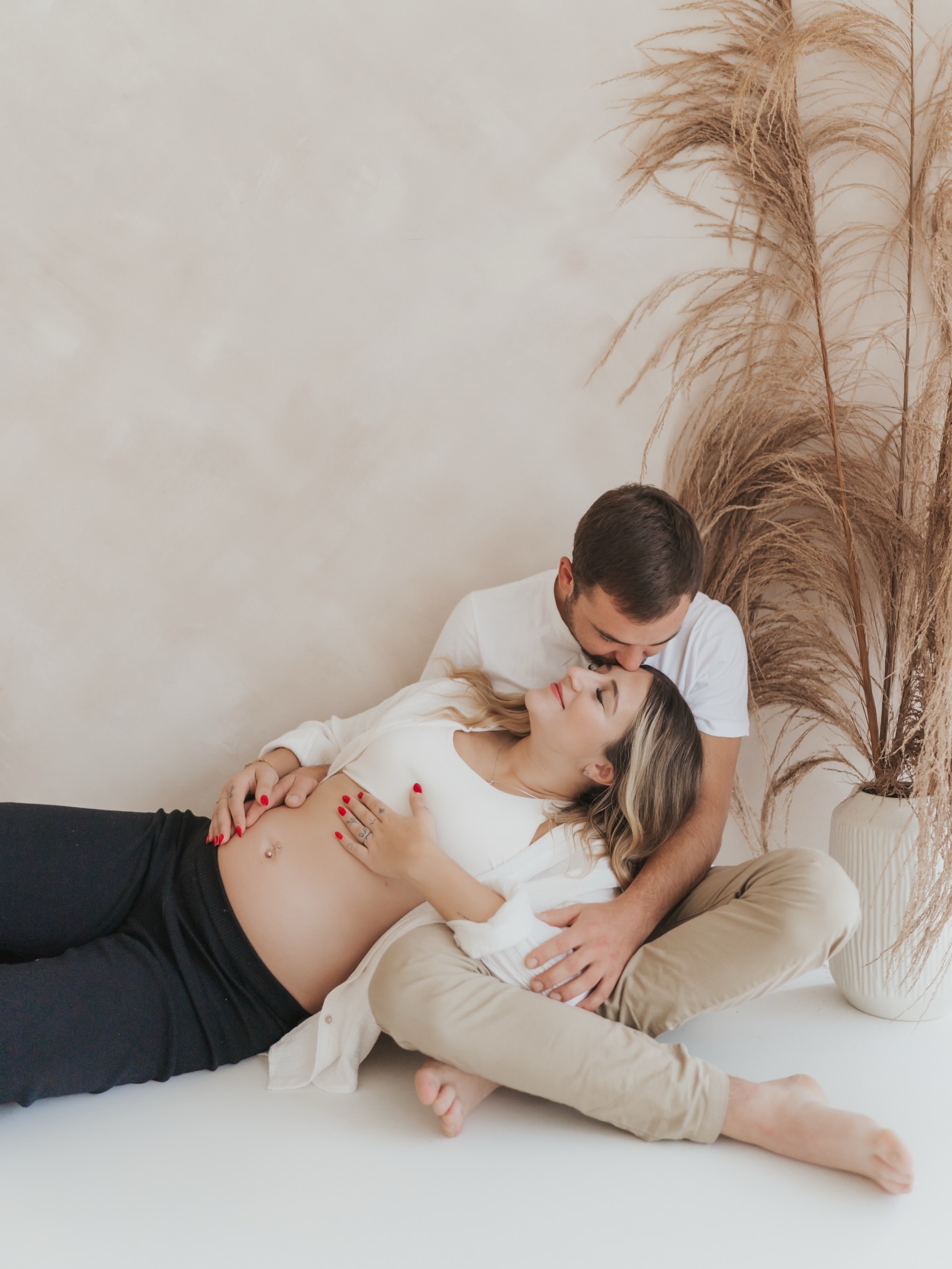 Babybauchshooting im Studio 🤍💫