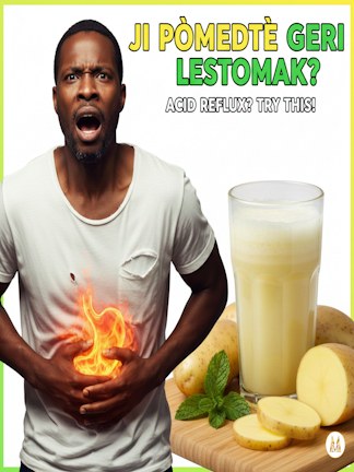 Èske lestomak ou ap boule? Asid monte? Ou leve ak doulè nan lestomak chak maten?
Nan videyo sa a, mwen montre w ki jan pou prepare ji pòmdetè (potato juice) nan bon fason an, pou ede asid reflux, gastrit, ak ilsè lestomak natirèlman.
Ji pòmdetè gen pwopriyete alkalin ki ede:
✔️ Neutralize asid nan lestomak
✔️ Kalme ilsè
✔️ Soulaje gastrit
✔️ Amelyore dijesyon
✔️ Regle tansyon & sik nan san
✔️ Amelyore sante kè, po & zo
⚠️ ENPÒTAN:
Pa janm bwè ji pòmdetè kri san filtre.
Evite pòmdetè vèt oswa ki boujonnen — yo toksik (solanin).
👉 Mwen ekri yon atik detaye sou benefis ji pòmdetè a.
📌 Lyen an nan deskripsyon an.
💾 Sere videyo a
📤 Pataje l ak zanmi w pou acid reflux, ulcer, gastritis.
Benito Macean
Natural Healing Therapist
www.menditherapy.com
Tel: 438.3472.883
#JiPòmdetè
#PotatoJuice
#AsidLestomak
#AcidRefluxRelief
#Gastrit
#UlcerHealing
#RemedNaturel
#Menditherapy
