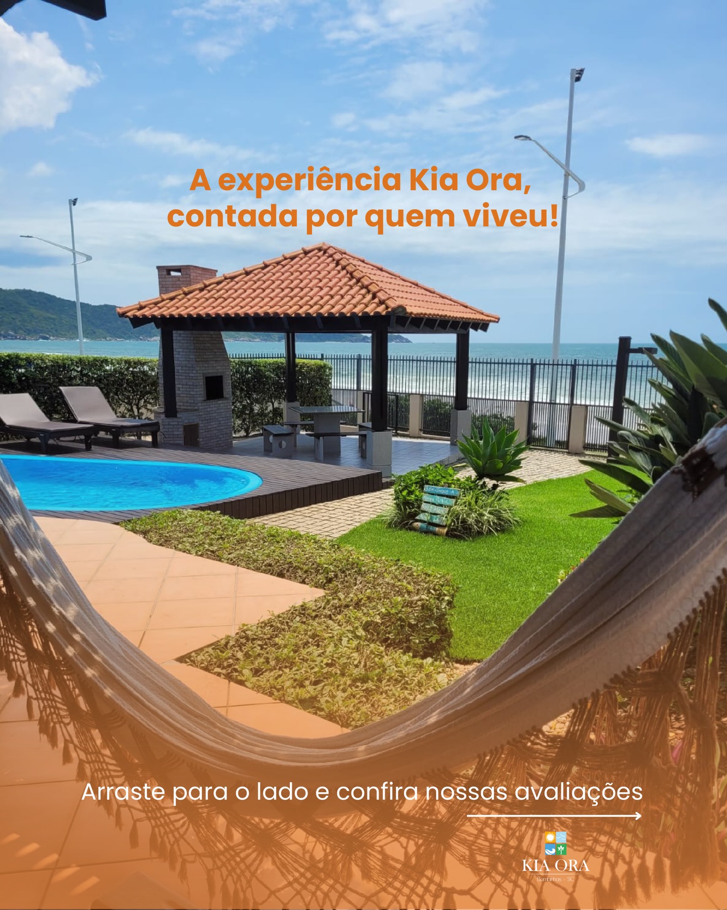 Avaliações que aquecem o coração
Cada comentário positivo reforça que estamos no caminho certo: oferecendo conforto, cuidado e uma experiência especial em cada detalhe.
Obrigada por escolherem a Kia Ora 🧡