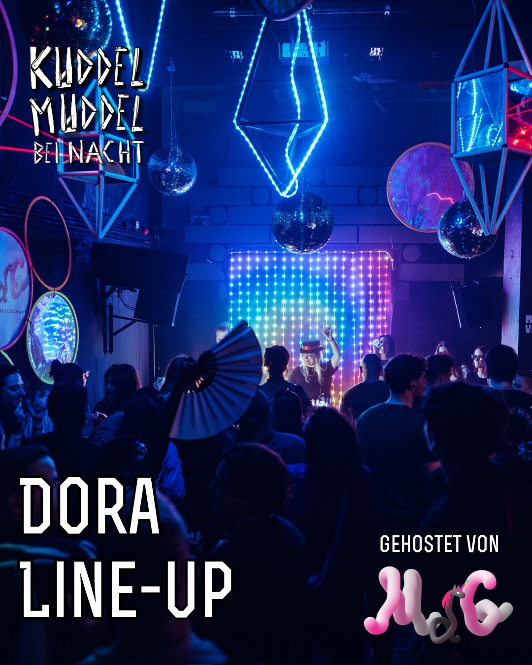 Die Mitte der Gesellschaft tunkt die Dora in Glitzer 💗
Zusammen mit Homogen & Intermission werden die Diskokugeln gedreht.
Line-Up:
@crstn_
@fra.u.mor
@nicolodeon_music
@dancetoeuphoria
@borlowski68
am 17.01. // 23 Uhr // Tanzhaus West
Tickets in Bio
