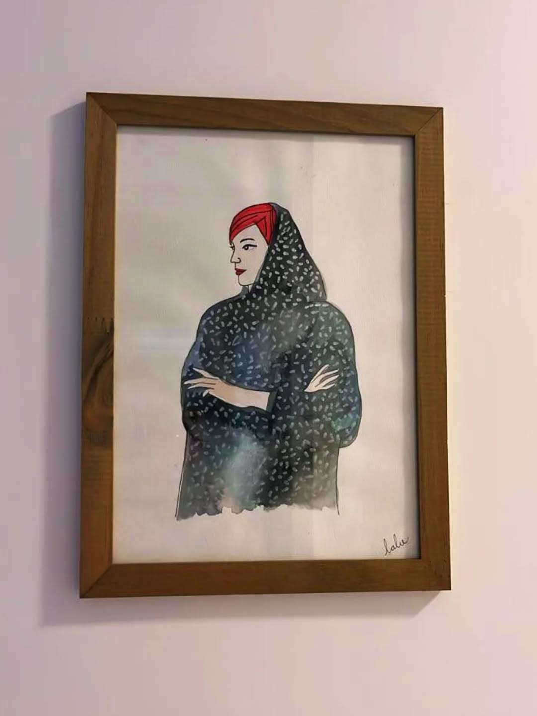 Teve arte indo pra parede essa semana ❤️