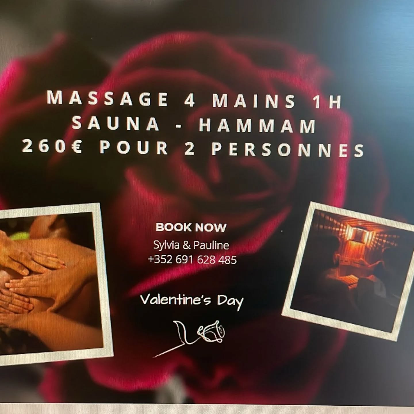 Sur rdv @le_5element_fitness avec @paugzncoach
Une nouvelle proposition pour votre Cadeau de St Valentin pour 1h de massage à 4 mains chacun et accès wellness.
#stvalentin #massage4mains #wellness #wellnessluxembourg #altearah