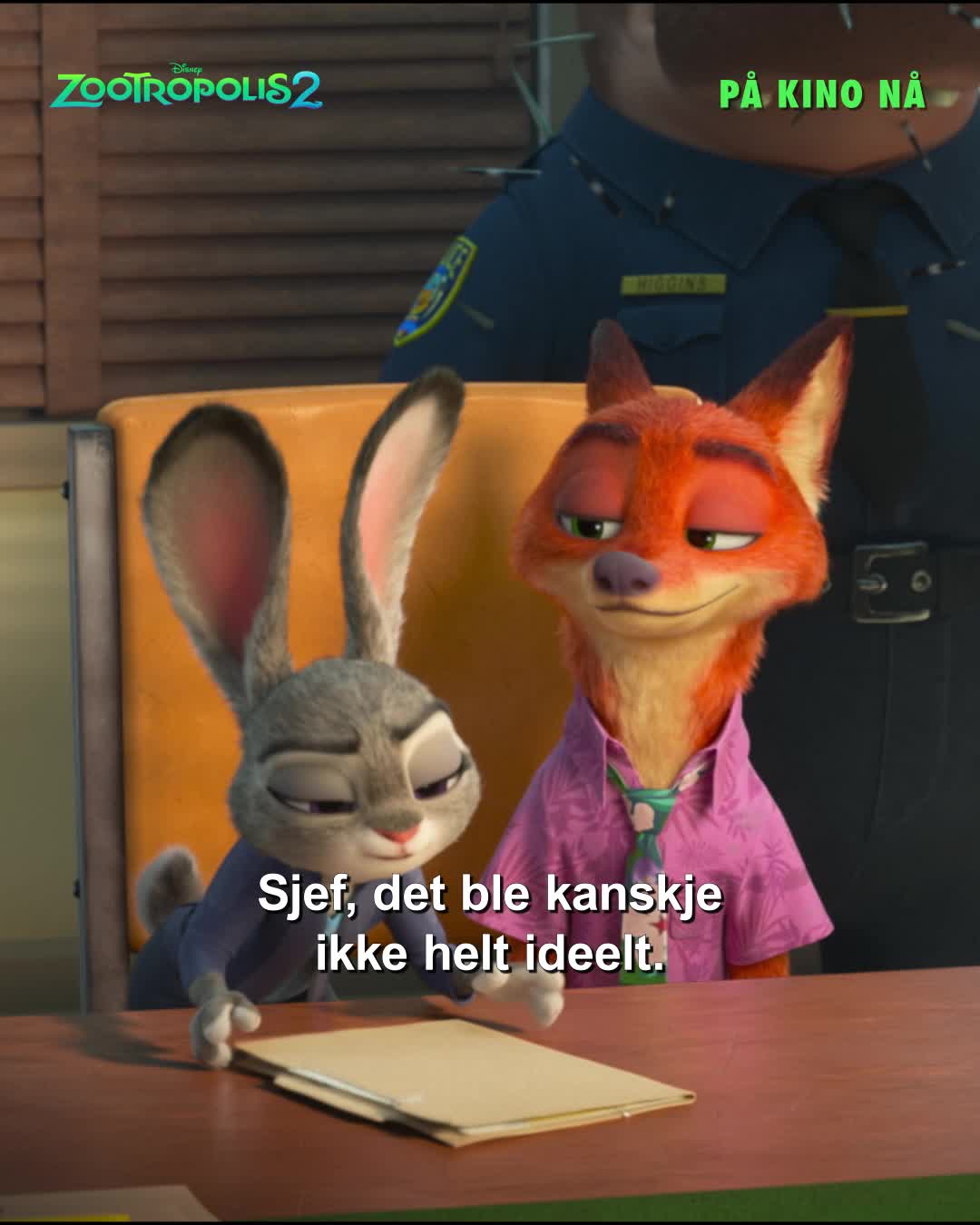 VÅGÅ KINO SUNDAG 18. JANUAR KLOKKA 17.00
🐍 ZOOTROPOLIS 2 🤩
https://checkout.ebillett.no/211/events/949/purchase
En mystisk reptil har dukket opp i Zootropolis, og snudd hele dyremetropolen på hodet. Detektivene Judy Hopps og Nick Wilde er på saken!
Aldersgrense: 6 år. Barn fra 3 år kan gå i følge med en voksen.