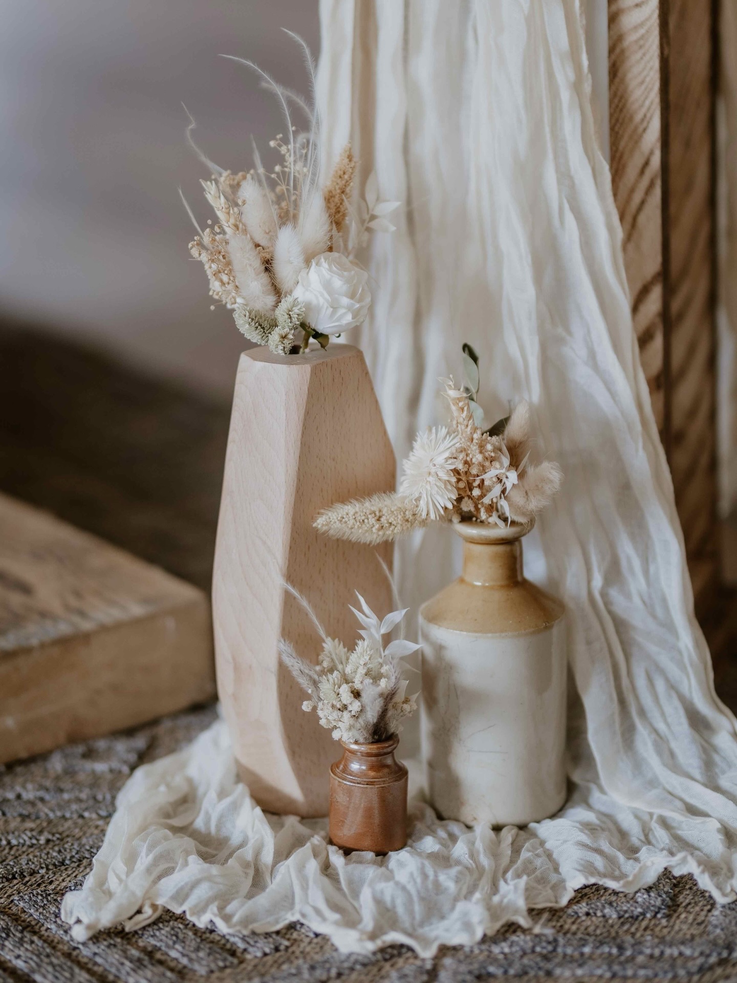 We love working with #driedflowers - not only are they beautiful, but they add texture and character, meaning every arrangement is a little different and truly unique 🌸
Dried florals are included in all of our decor packages, helping to keep costs down by removing the need for additional fresh flowers.
They’re also a more #sustainable choice. No water required, minimal waste, and they can be kept long after the day itself. A true gift that keeps on giving!
If you love dried flowers as much as we do we might be the perfect #weddingdecor suppliers for you! 🫶
#weddingflowers #weddinginspiration