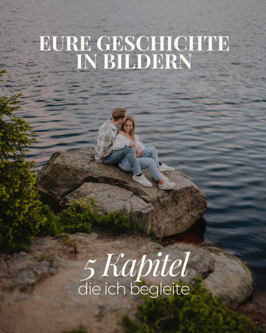 Jede eurer Geschichten besteht aus Momenten, die verbinden, wachsen und bleiben, genau diese fange ich für euch ein, ehrlich, nah und so, wie sie sich für euch anfühlen.
Eine Geschichte verläuft nicht immer linear. Kapitel können sich wiederholen, überspringen oder in einer eigenen Reihenfolge entstehen.
Jedes Kapitel ist einzigartig und gemeinsam erzählen wir eure Geschichte in Bildern, die eure Emotionen, eure Nähe und die kleinen Details für immer bewahren.
#authentischefotografie #echtemomente #natürlichefotografie #fotografinthüringen
STORYTELLING FOTOGRAFIE
AUTHENTISCHE FAMILIENFOTOGRAFIE
NATÜRLICHE HOCHZEITSFOTOGRAFIN
EMOTIONALE PAARFOTOGRAFIE
ERINNERUNGEN IN BILDERN