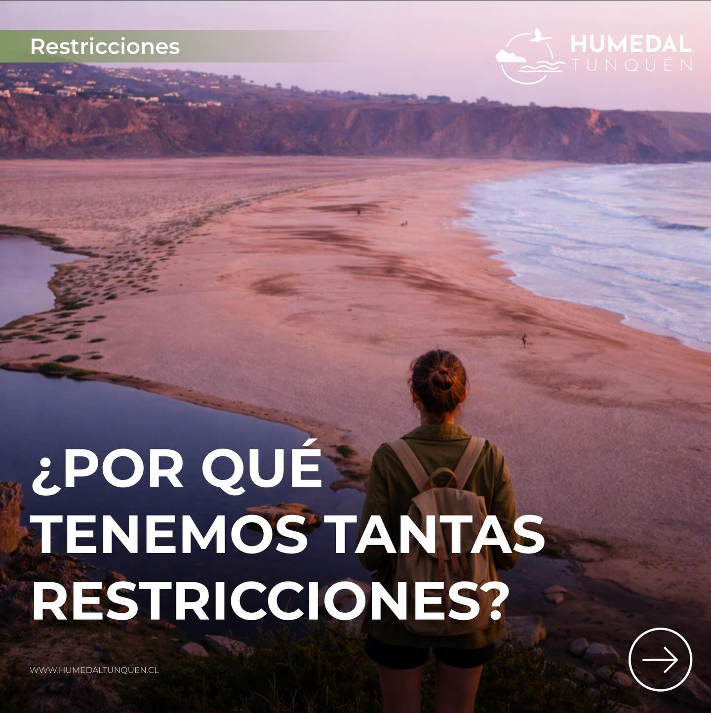 Los Santuarios de la Naturaleza protegen ecosistemas frágiles donde muchas especies dependen de la tranquilidad, el agua limpia y la vegetación nativa.
Acciones humanas que parecen pequeñas pueden causar grandes daños: nadar en el humedal, perros, fuego, ruido, basura o salir de los senderos.
Por eso existen reglas y restricciones: no son castigo, son cuidado.
Un Santuario no es un parque recreativo, es un hogar que visitamos con respeto.
Si lo protegemos, las aves vuelven… y tú también.