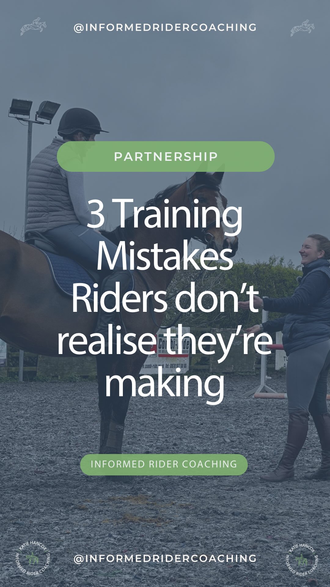 3 things to remember when training horses 🧠🐴
Person. Task. Environment.
This is a concept I picked up from the brilliant Barbara at @bright.horse.hound and it’s a game-changer for how we structure training.
Horses learn best when two of these three stay the same while one changes.
Here’s what that looks like in real life 👇🏻
When you take your horse to a competition, the environment has changed.
So your job is to keep the person (your riding) and the task (your exercises) familiar.
Where riders often come unstuck?
They arrive somewhere new and change the task — suddenly riding things they never do at home.
New place + new job = overwhelmed horse.
Cue tension, resistance, and “problems” that weren’t there before.
This is exactly why I’m big on riders having a clear, repeatable warm-up.
Something your horse recognises, understands, and can lean on — no matter where you are.
That familiarity helps your horse settle faster, regulate themselves, and get into work with less stress.
When you plan your training through the person / task / environment lens, you get:
• clearer sessions
• more consistent learning
• less tension
• a stronger partnership
Want me to show you how to apply this to your horse?
Drop me a DM with the word ENGAGE
Katie
P.S. I’ve always thought of this as “do the homework at home” — Barb just articulated it far better than I ever could. Credit where it’s due 🙌🏻
