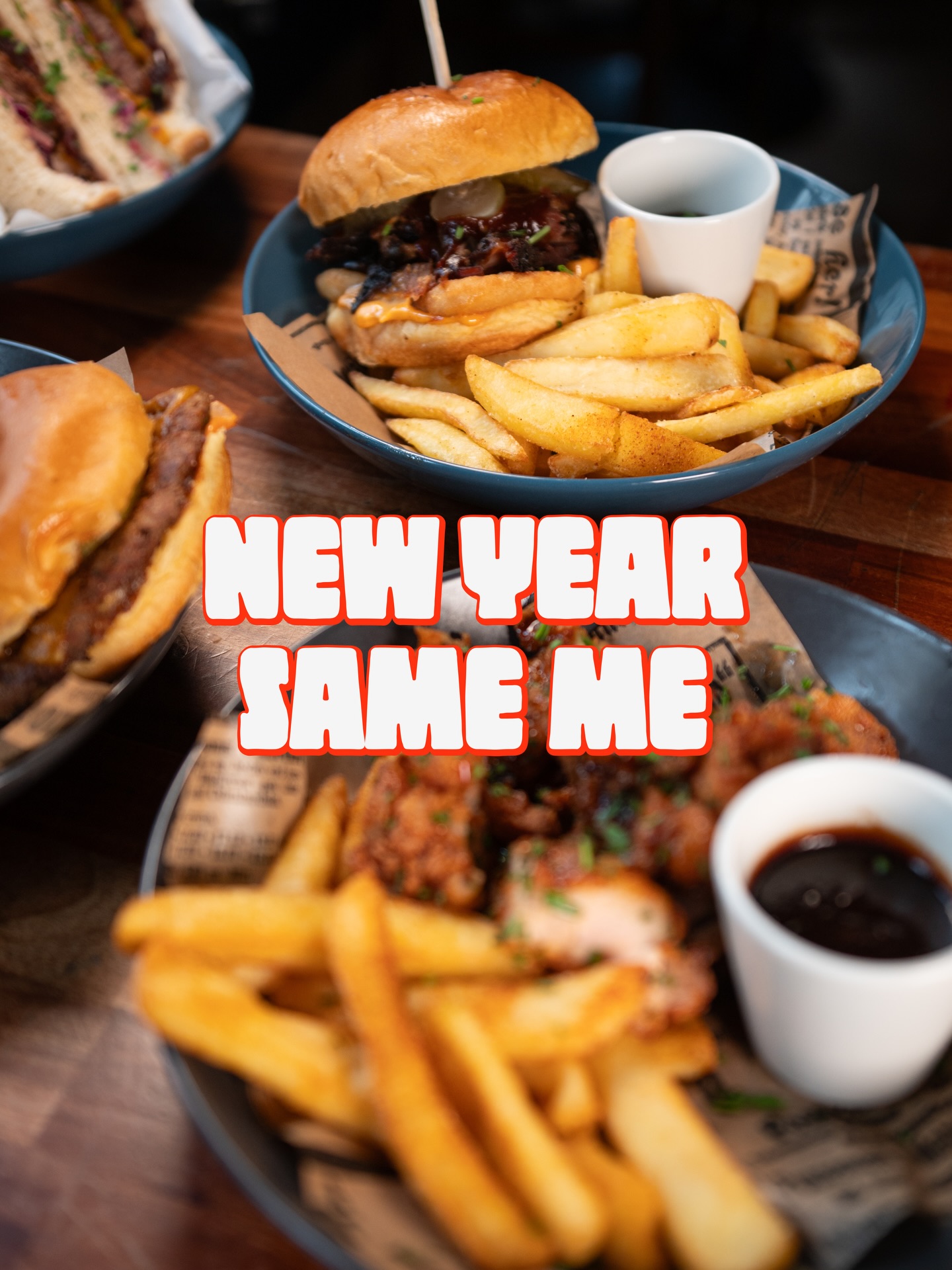 NO NEED TO CHANGE🫶
Årets nyttårsforsett: treat yourself.
Vi er tilbake og maten har aldri smakt bedre.
Kom innom for lunsj, middag eller kvelds - we got it all!