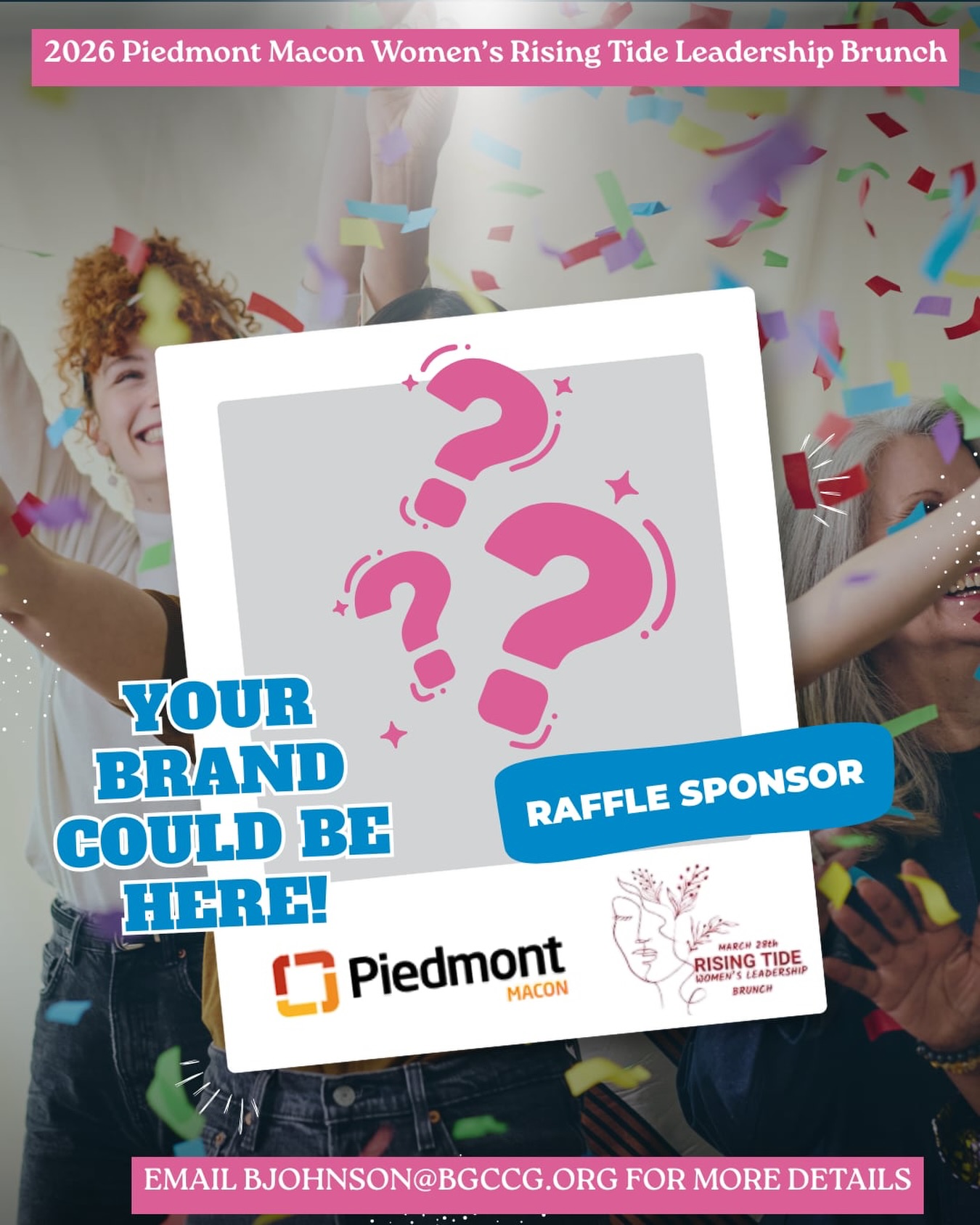 Spotlight Your Brand with Us!
Are you looking to elevate your brand’s visibility and make a positive impact in the community? We invite you to become a Raffle Sponsor for our upcoming events. Partnering with us will not only give your brand valuable exposure but also showcase your commitment to supporting local youth initiatives.
Sponsorship Benefits Include:
Brand Recognition: Gain visibility through event materials, social media shout-outs, and Newsletter Eblast.
Community Engagement: Demonstrate your commitment to empowering youth and fostering positive change.
Interested in learning more? Send an email to Bjohnson@bgccg.org to explore this exciting opportunity and discover how your brand can shine as a Raffle Sponsor. We look forward to partnering with you!