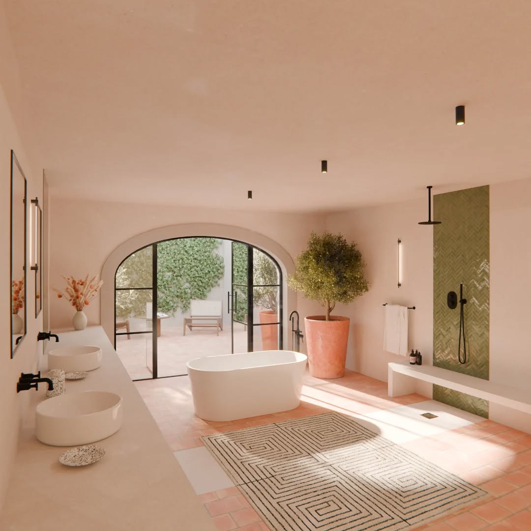 Alliance de matériaux nobles dans cette salle de bain aux lignes épurées.
Un travail sur les alignements et la symétrie se distingue pour ce projet.
L'assise de la douche et le plan vasque se répondent, prolongeant la perspective en étirant l'espace.
Architecture / Visualisation 3D : @studiodac_
#architecturelovers #studiodac #studiodacarchitecture#studiodacpaysage #blender3d