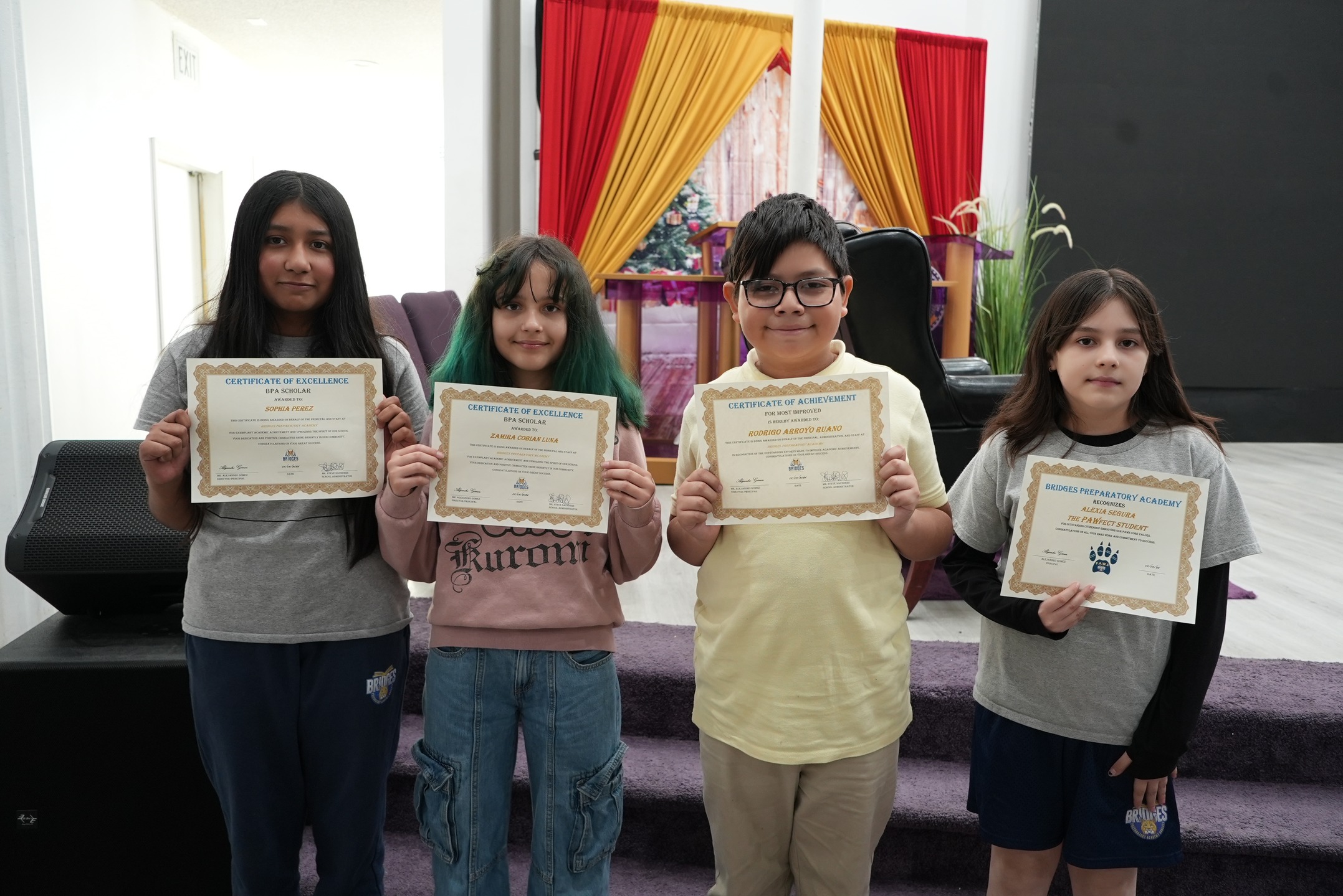 Building momentum for the upcoming quarter by recognizing and rewarding perfect attendance and our scholarly athletes who maintained a 3.0 GPA throughout the 2nd quarter! Supporting our students and student athletes in all areas is our top priority. We pride ourselves in aiding in establishing an efficient school and extracurricular balance that’ll promote positive long-term habits and success for our students! Thank you so much to our BPA scholars for always putting your best foot forward.