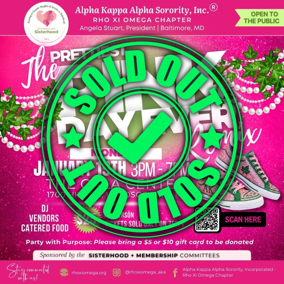 The Prettiest Pink Day is OFFICIALLY SOLD OUT ๐
We are ready to party and celebrate in style.
Skee you on Monday and Happy Founders Day ๐
Please note: No tickets will be sold at the door.