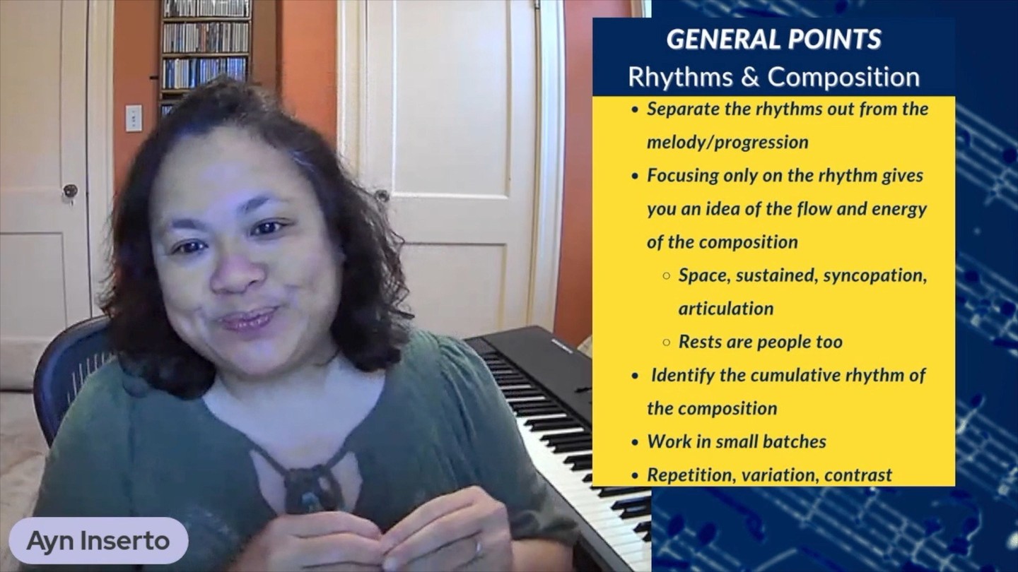 Thanks to everyone who tuned in to watch our Rewatch Party featuring Ayn Inserto (@ayninserto @berkleecollege @berkleejcmp)'s Foundational Focus "Rhythm As A Core Compositional Element."
Our next event is a Composer Spotlight on Sunday, January 18th at 1:00pm Eastern, featuring Daniel Jamieson presenting "Creating Moments: Arranging The Music Of Freddie Hubbard," hosted by Erica Seguine (@ericaseguinemusic).
#ayninserto #rewatch #rewatchparty #rhythm #bobbrookmeyer #berklee #jen2026 #foundationalfocus #jazz #jazzcomposition #jazzcomposer #jazzcomposerspresent #composer #arranger #composition #arranging #compositions #masterclass #jazzmusic #lesson #minilesson #learnjazz #musician #music #bigband #nomusicnolife
