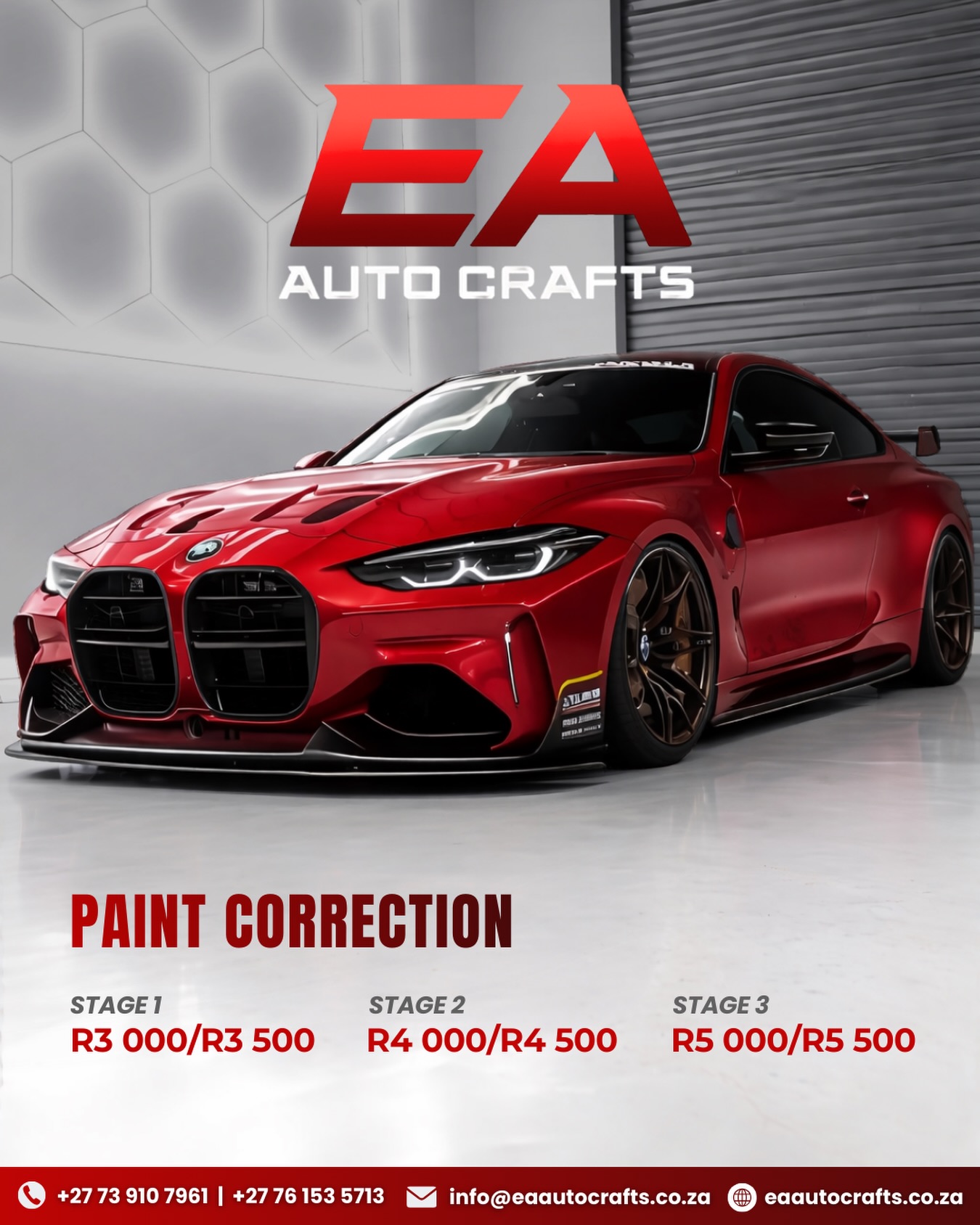 Restore your vehicle's former glory with our premium paint correction services. 💎✨